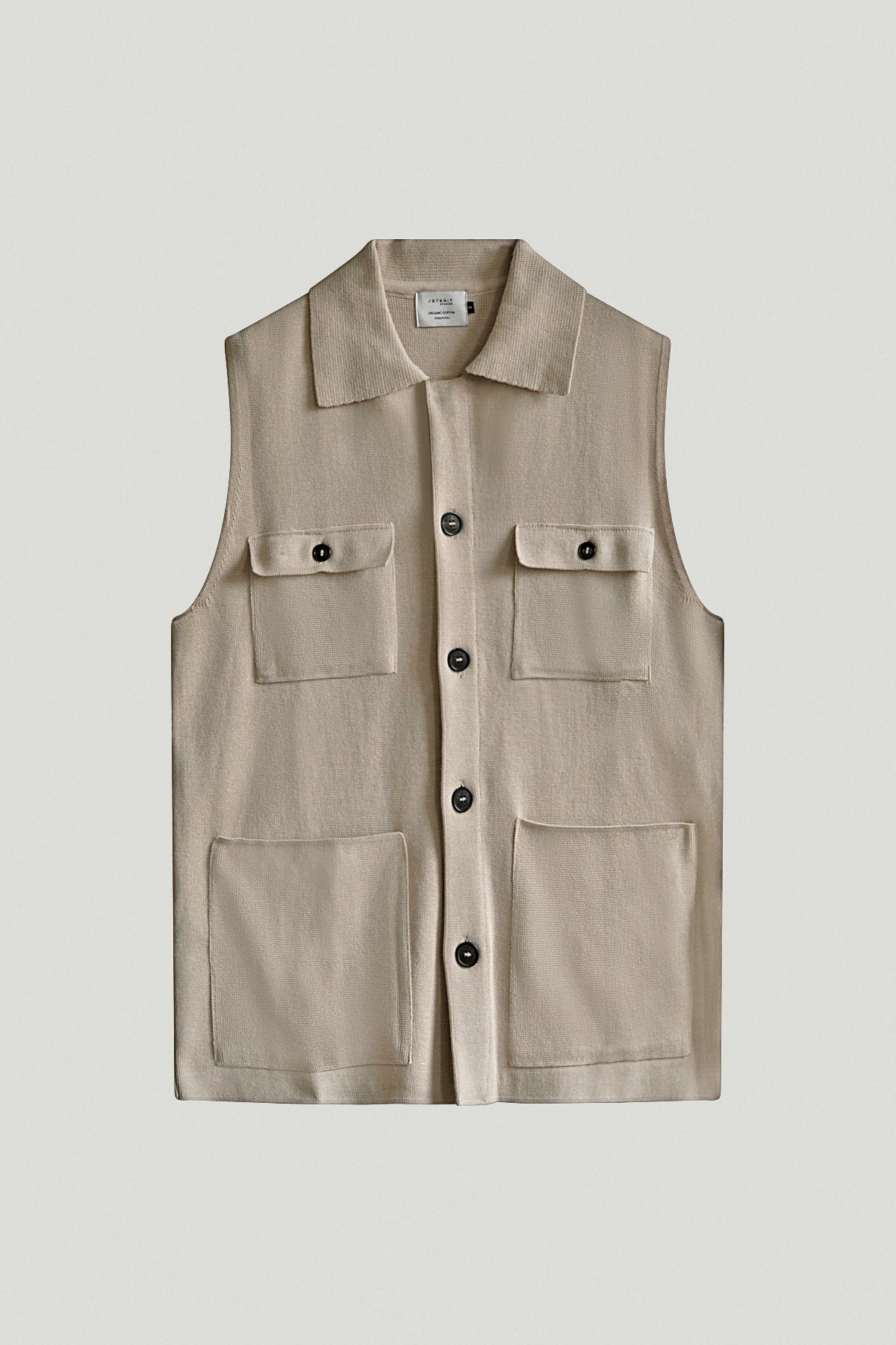 The Organic Cotton Vest - Imperfect Version | Pearl