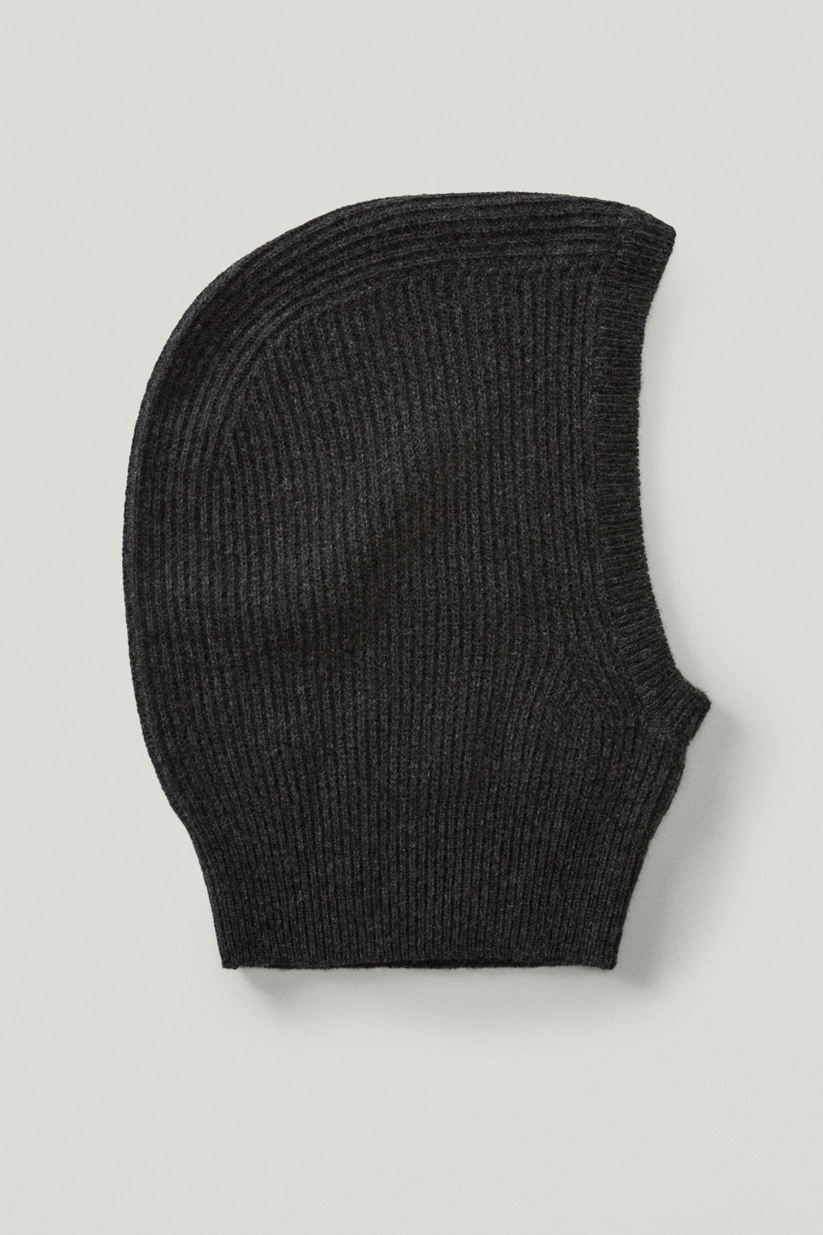 the woolen balaclava ash grey