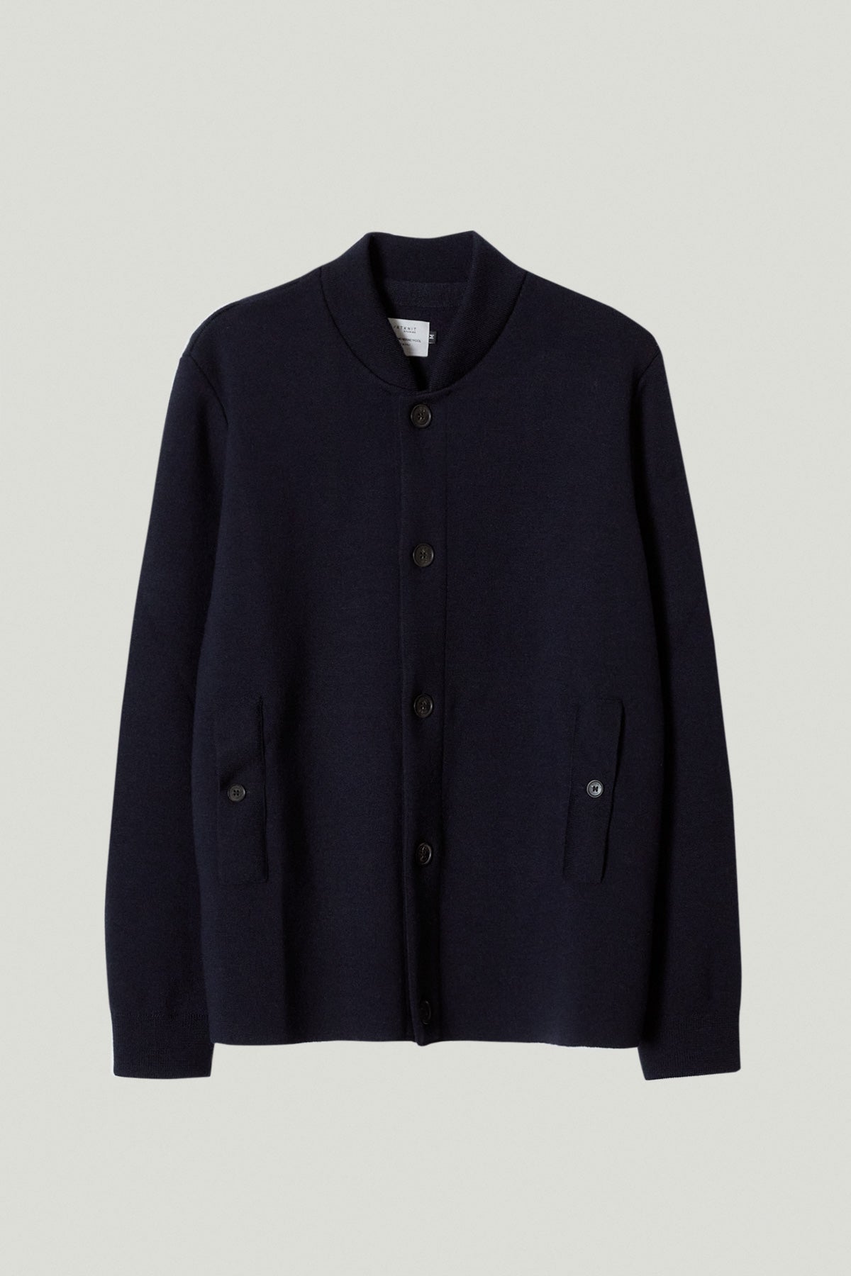 The Merino Wool Bomber - blue