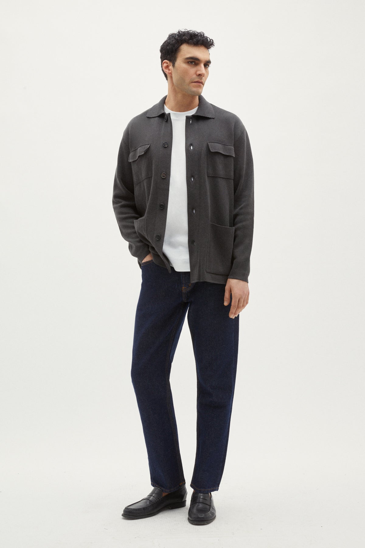 The Organic Cotton Jacket grey