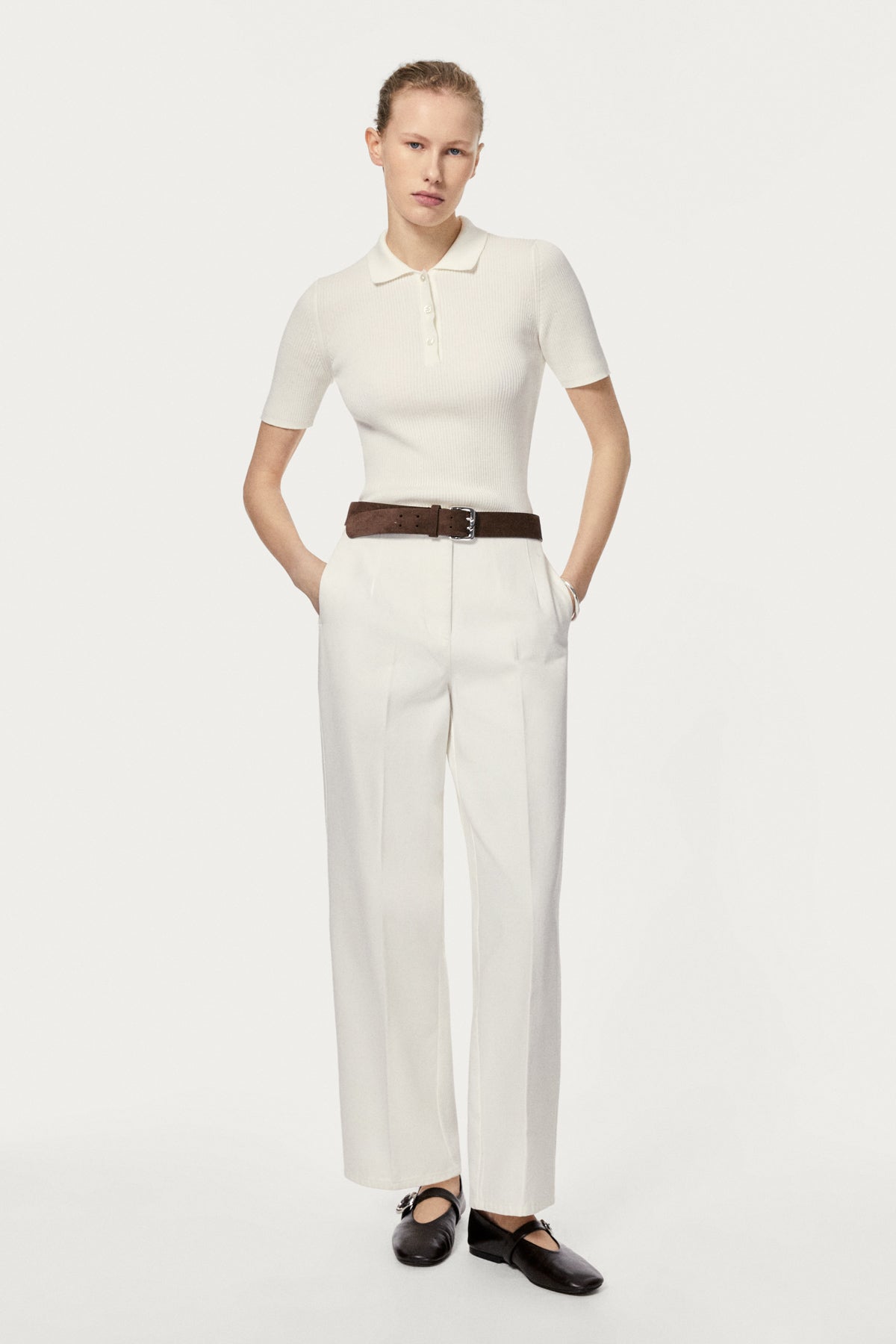 The Organic Cotton Ribbed Polo hay