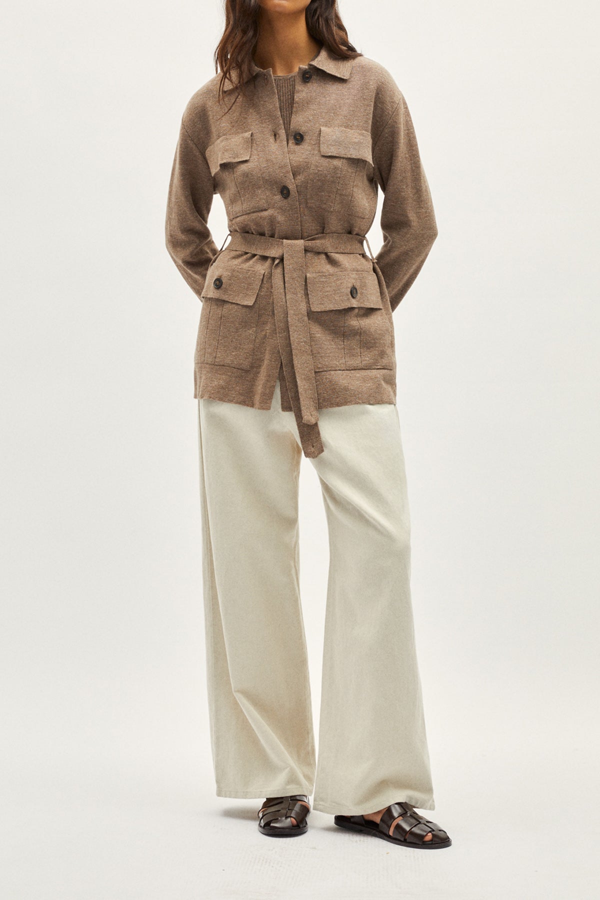 Veste saharienne en Lin et Coton - Version imparfaite