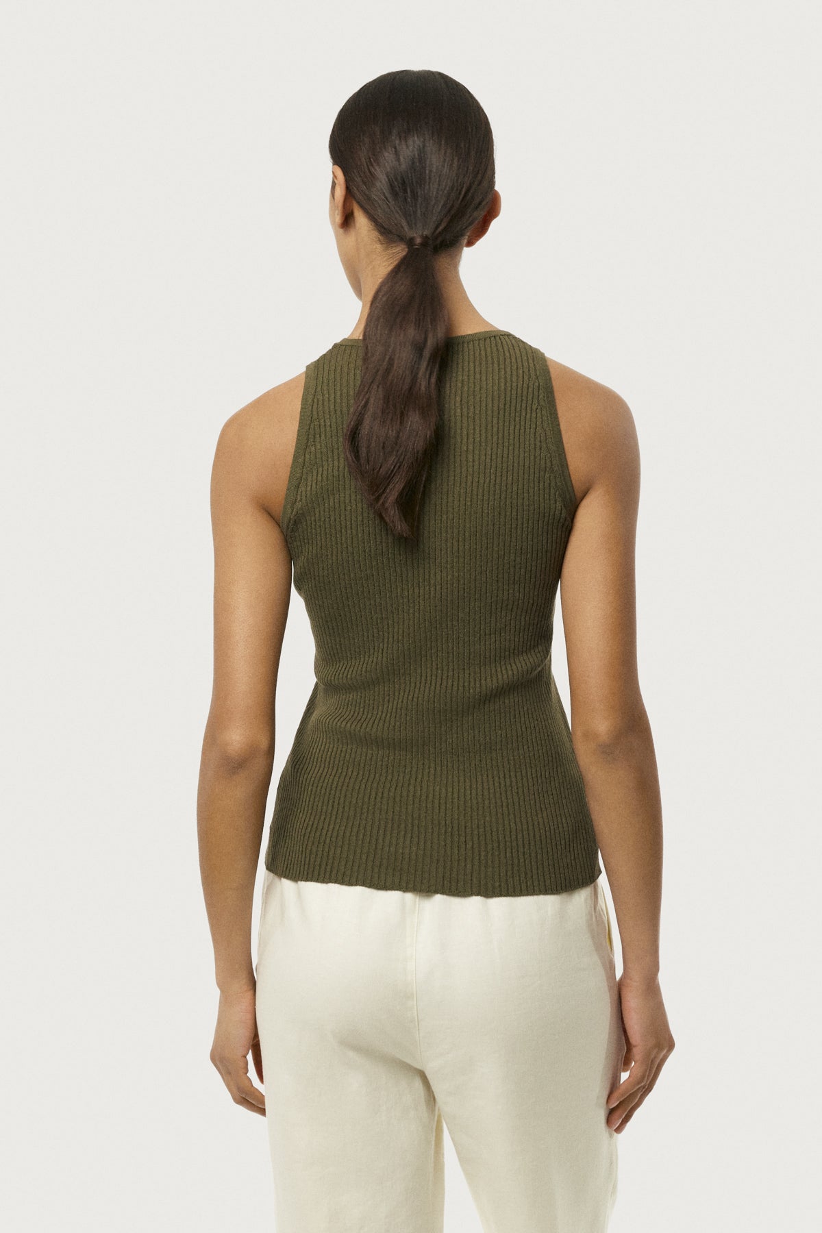The Linen Cotton Tank Top