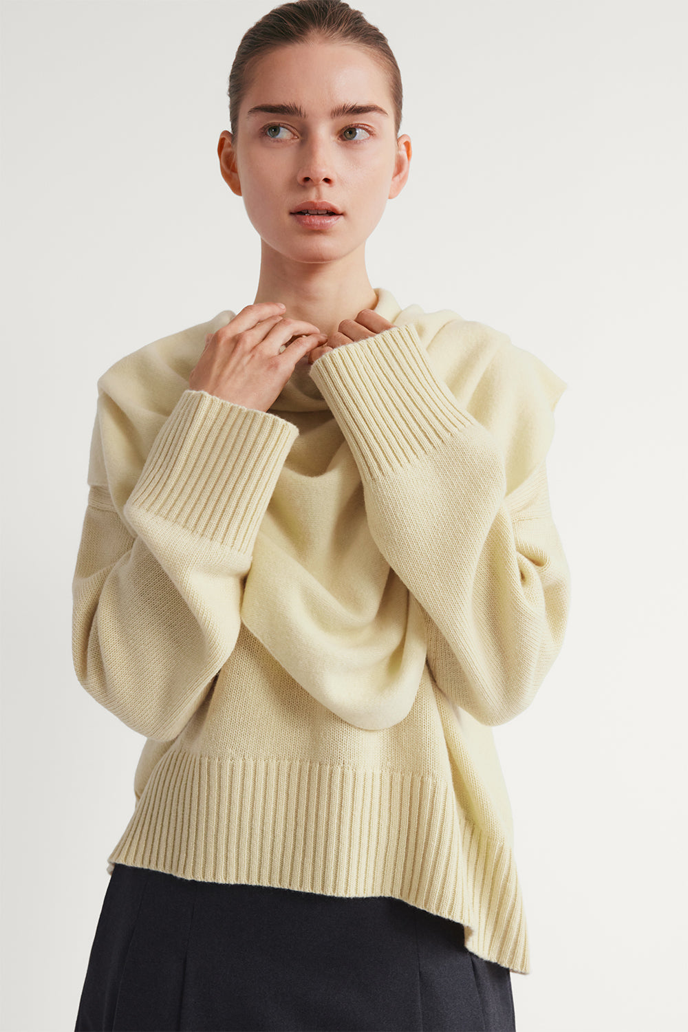The Woolen Chunky Sweater Ginger