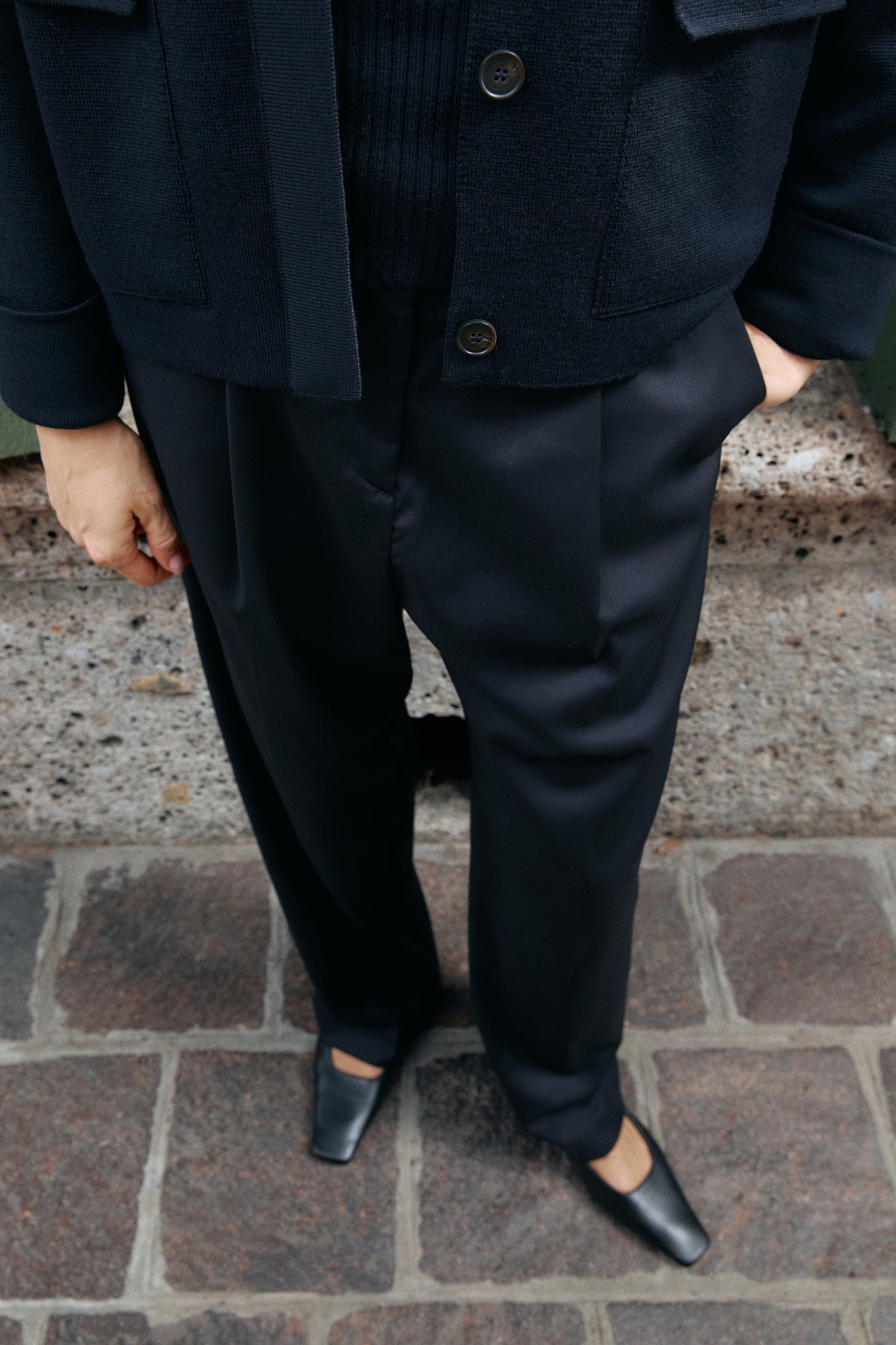 Pantaloni Sartoriali in Lana