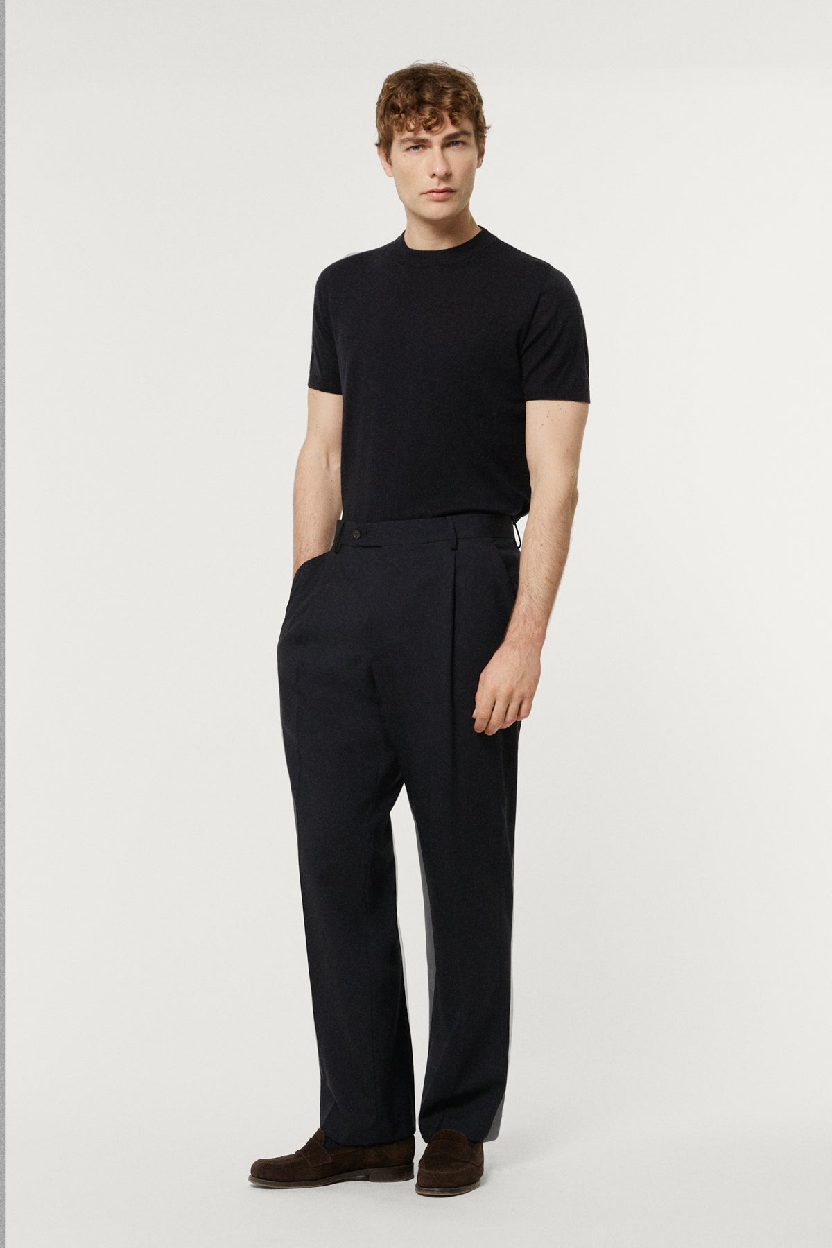 The Ultrasoft Wool T-Shirt blue