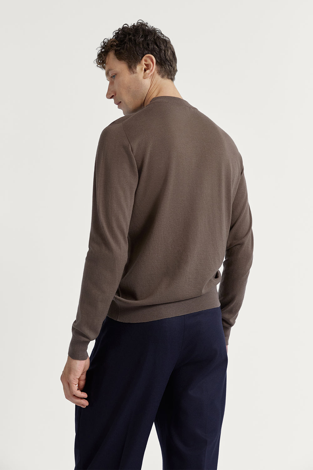 The Ultrasoft Wool Mock-Neck Clay