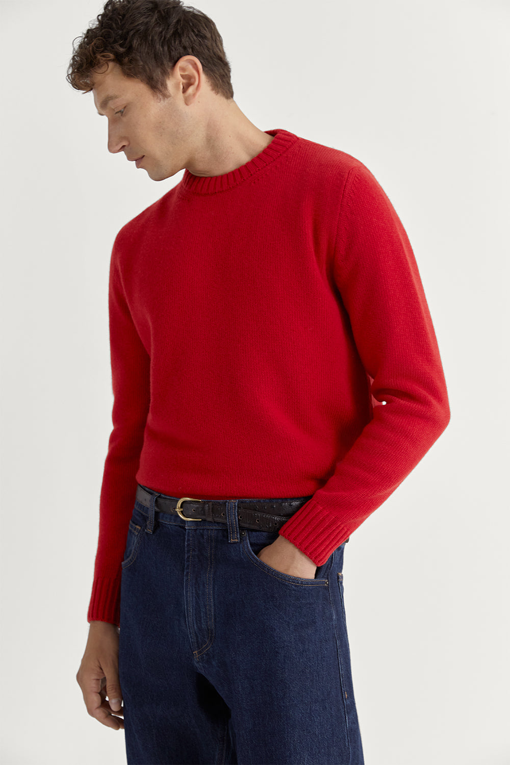 The Woolen Sweater Red