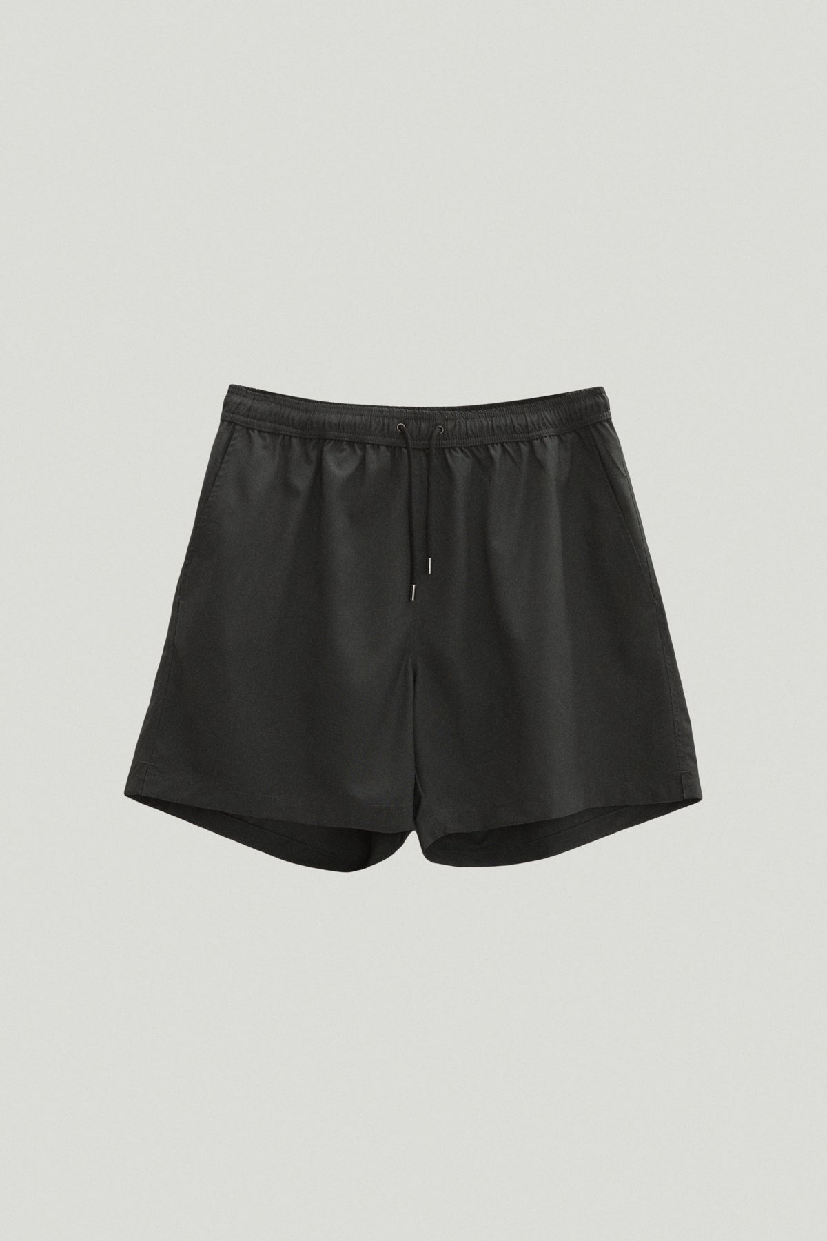 the merino wool swim shorts dark military green