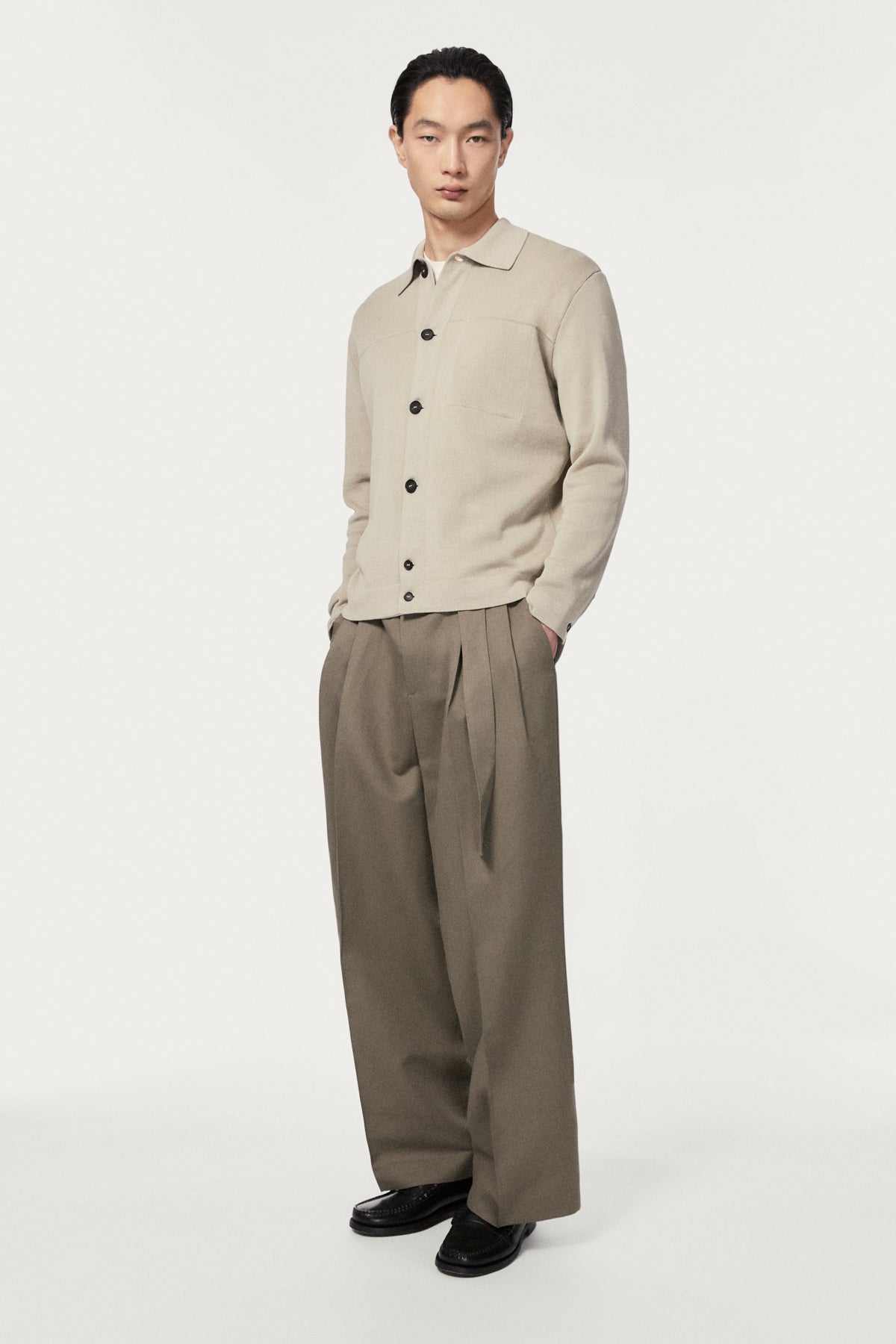 The Organic Cotton Boxy Jacket hay