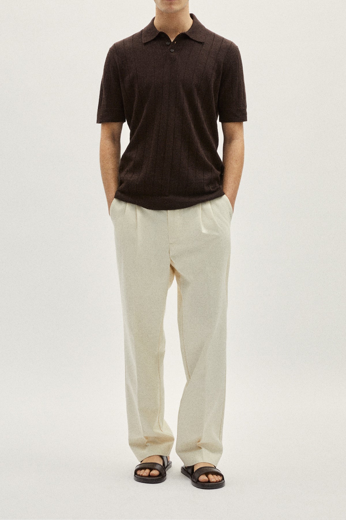 Polo vintage in Lino Cotone – Versione Imperfect