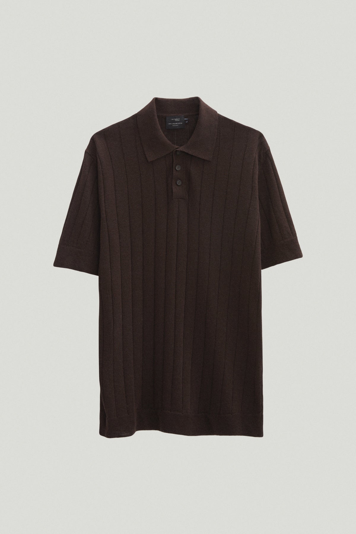 the linen cotton vintage polo brown