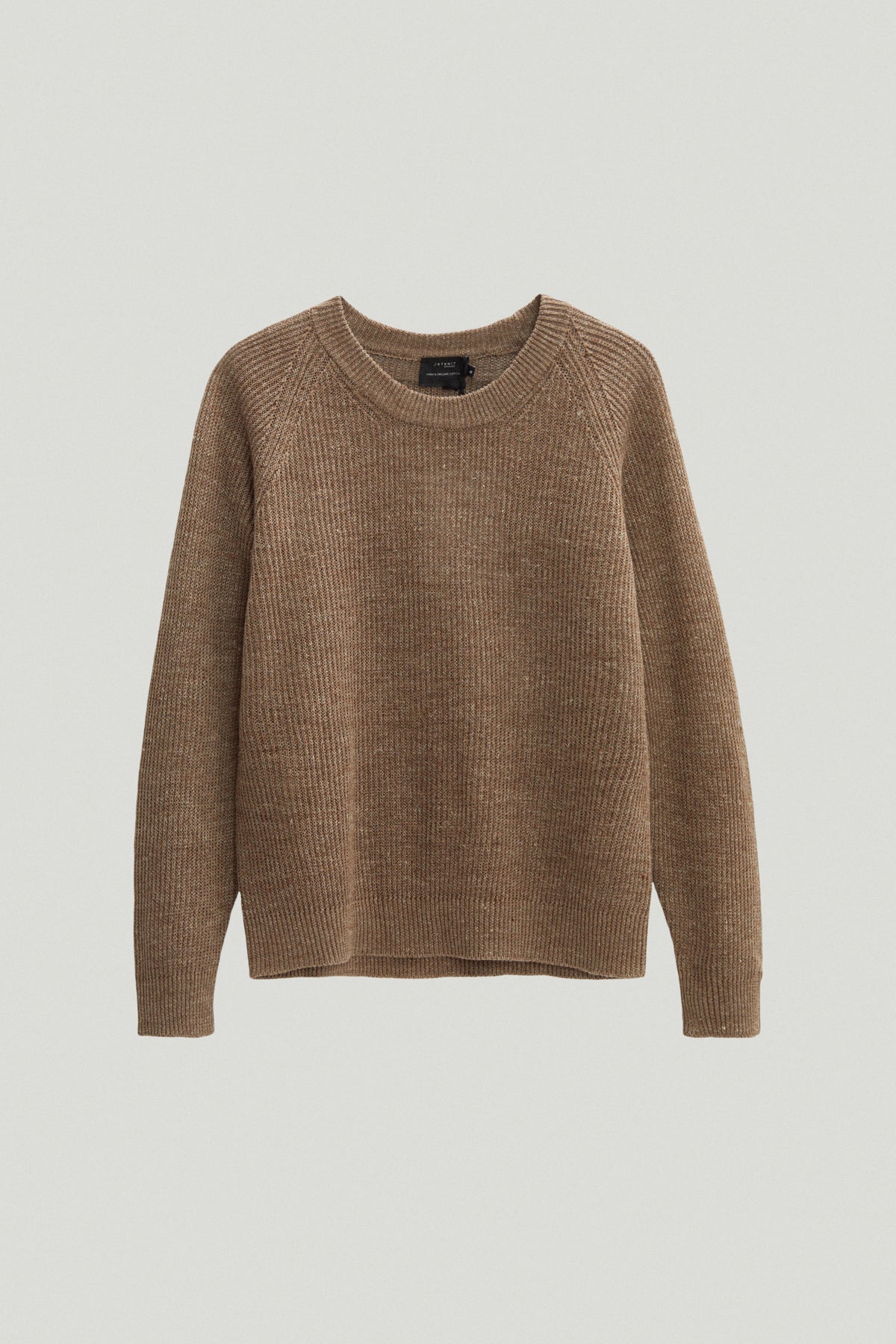 the linen cotton ribbed sweater rope