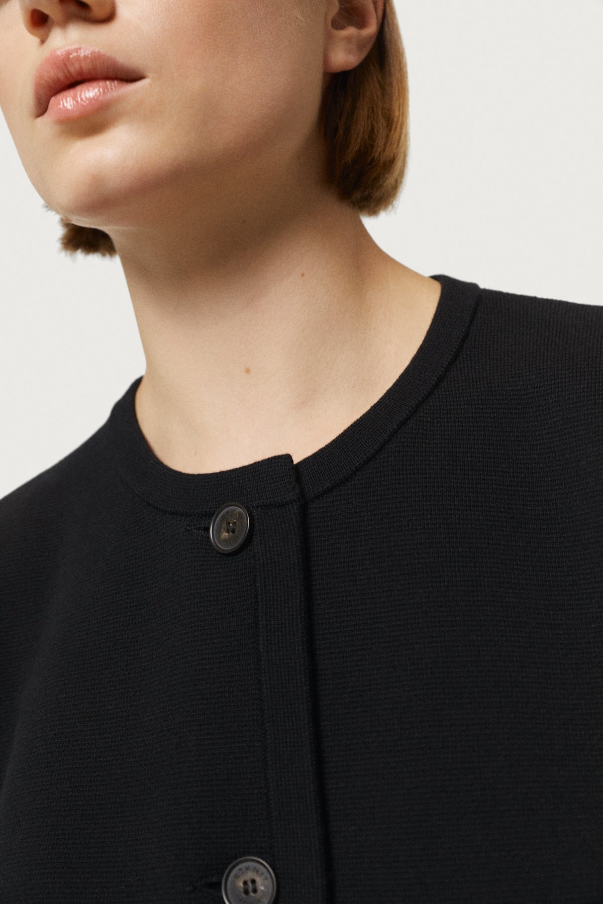 Giacca Girocollo in Cotone Organico