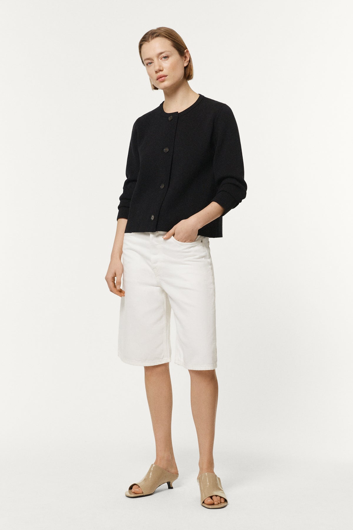 Schnittige Jacke aus Bio-Baumwolle