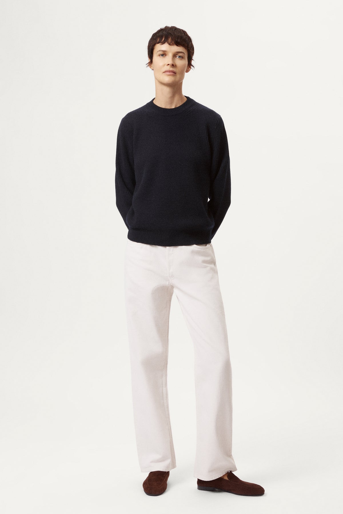 The Woolen Ribbed Sweater