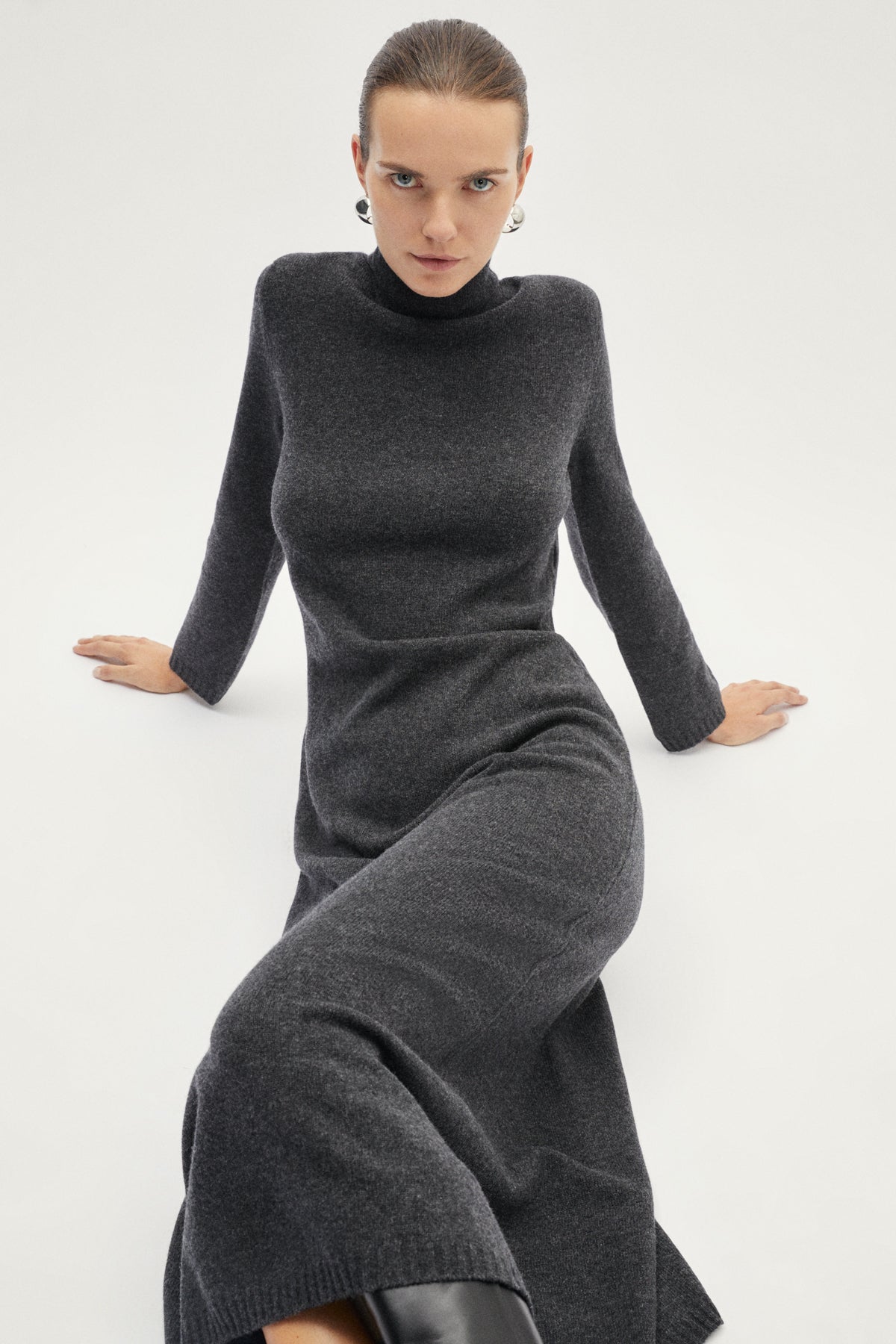 The Woolen Flared Dress The Woolen Flared Dress