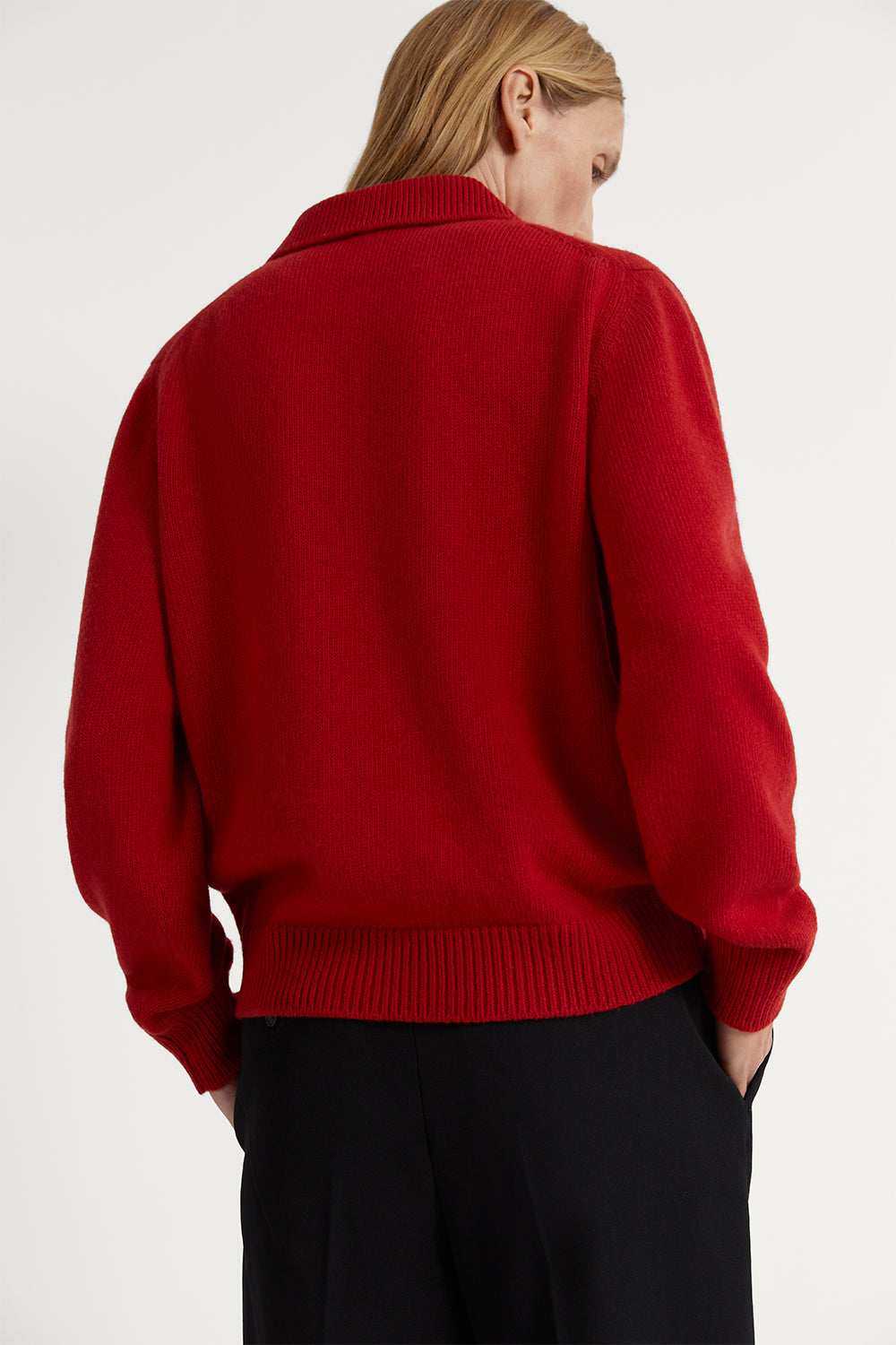 The Woolen Vintage Polo Red