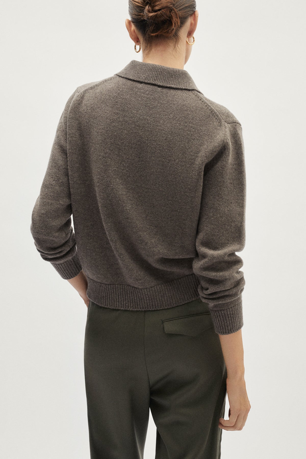 The Woolen Vintage Polo - taupe
