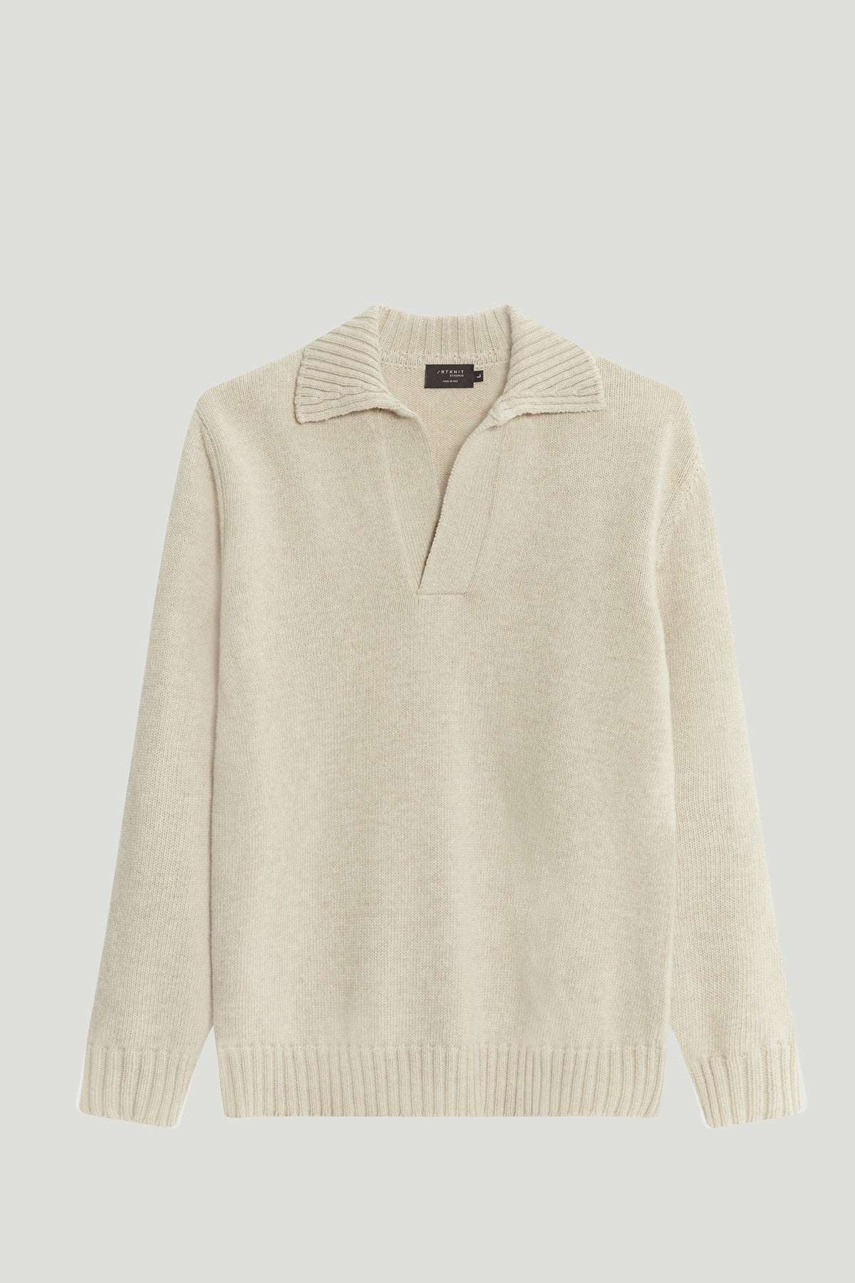 The Woolen Polo - ecru