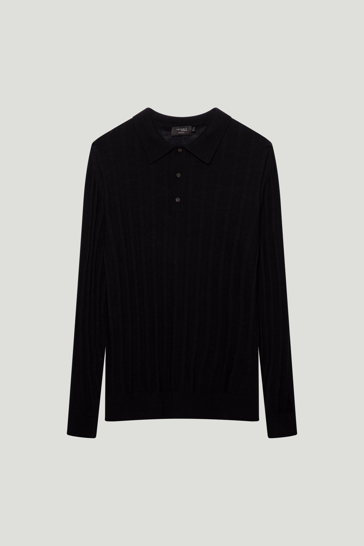 The Ultrasoft Ribbed Polo | Blue