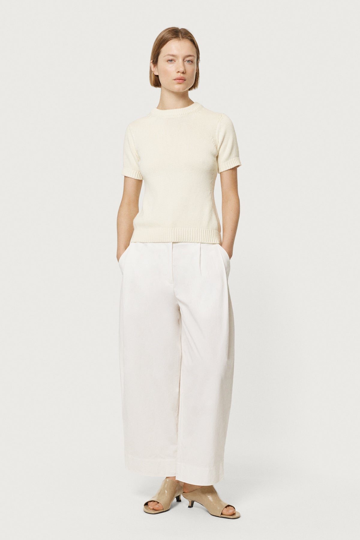 T-shirt Tricot in Cotone Organico