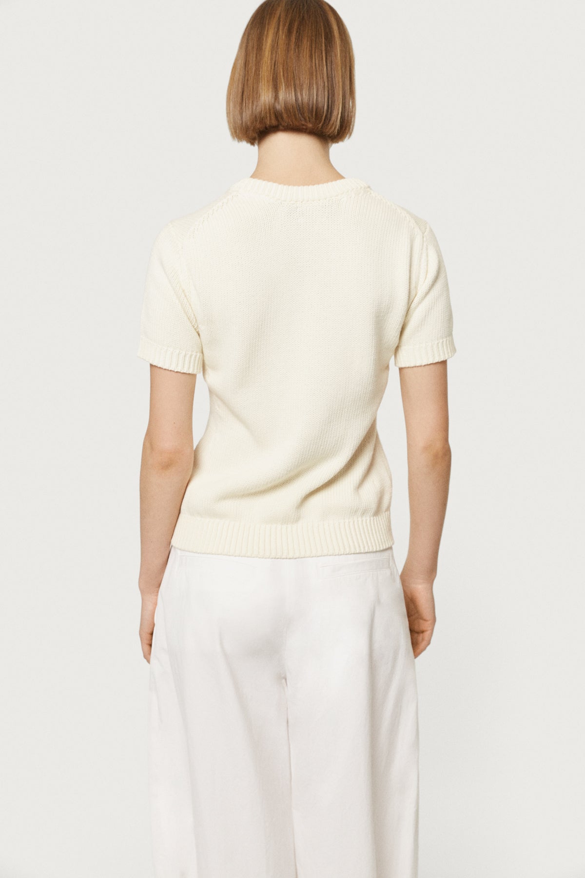 Trikot-T-Shirt aus Bio-Baumwolle