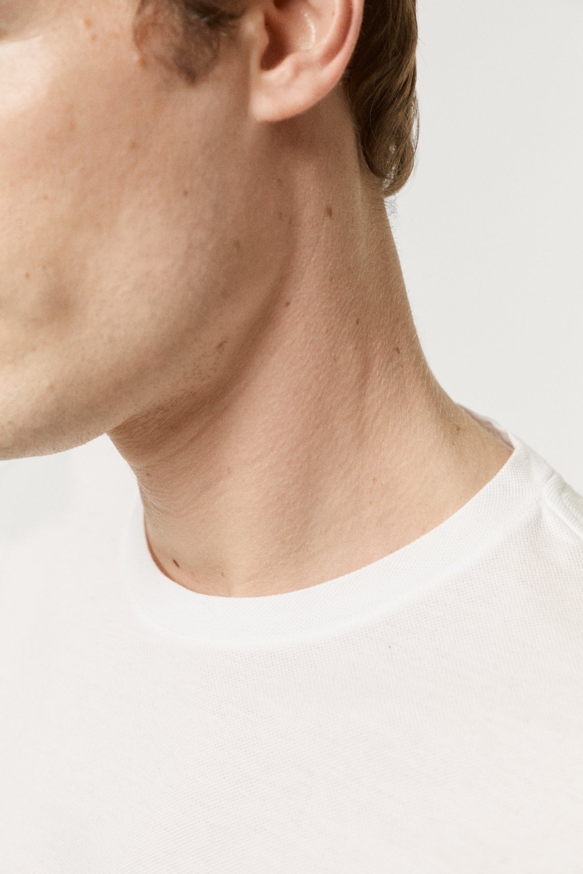 The Organic Ice Cotton Piqué T-Shirt white