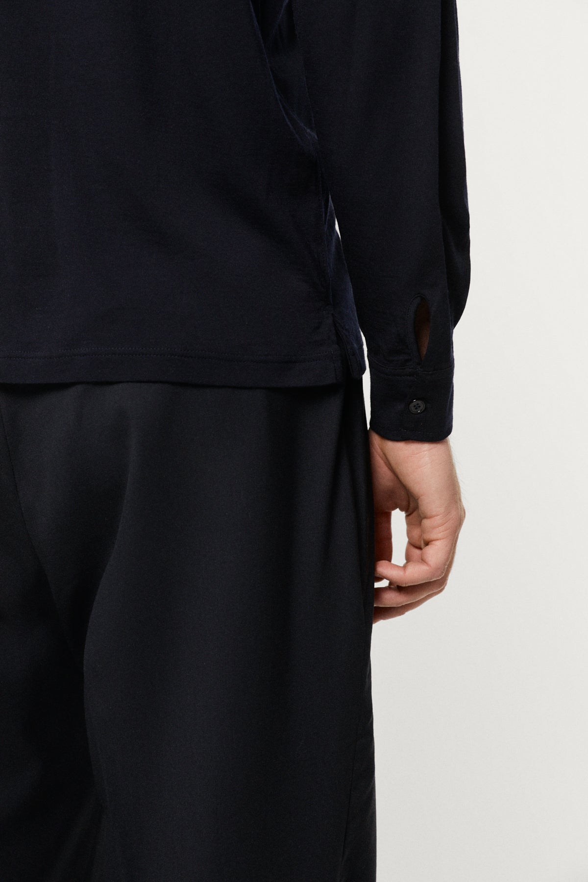 The Active Wool Polo dark blue