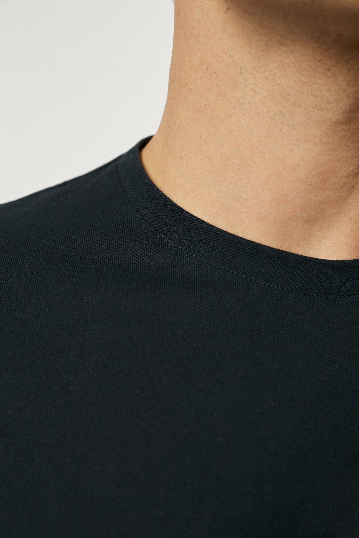 The Organic Ice Cotton Piqué T-Shirt blue