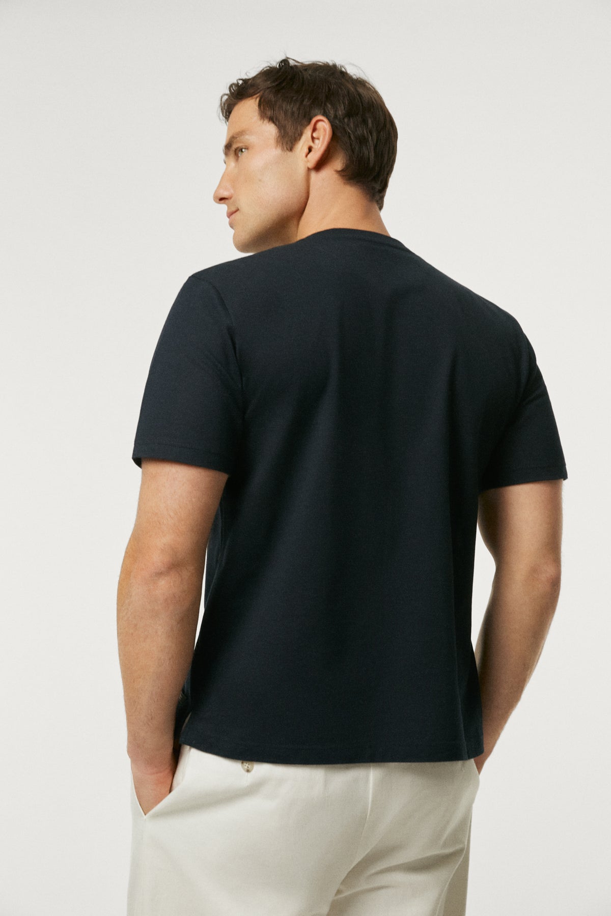 The Organic Ice Cotton Piqué T-Shirt blue