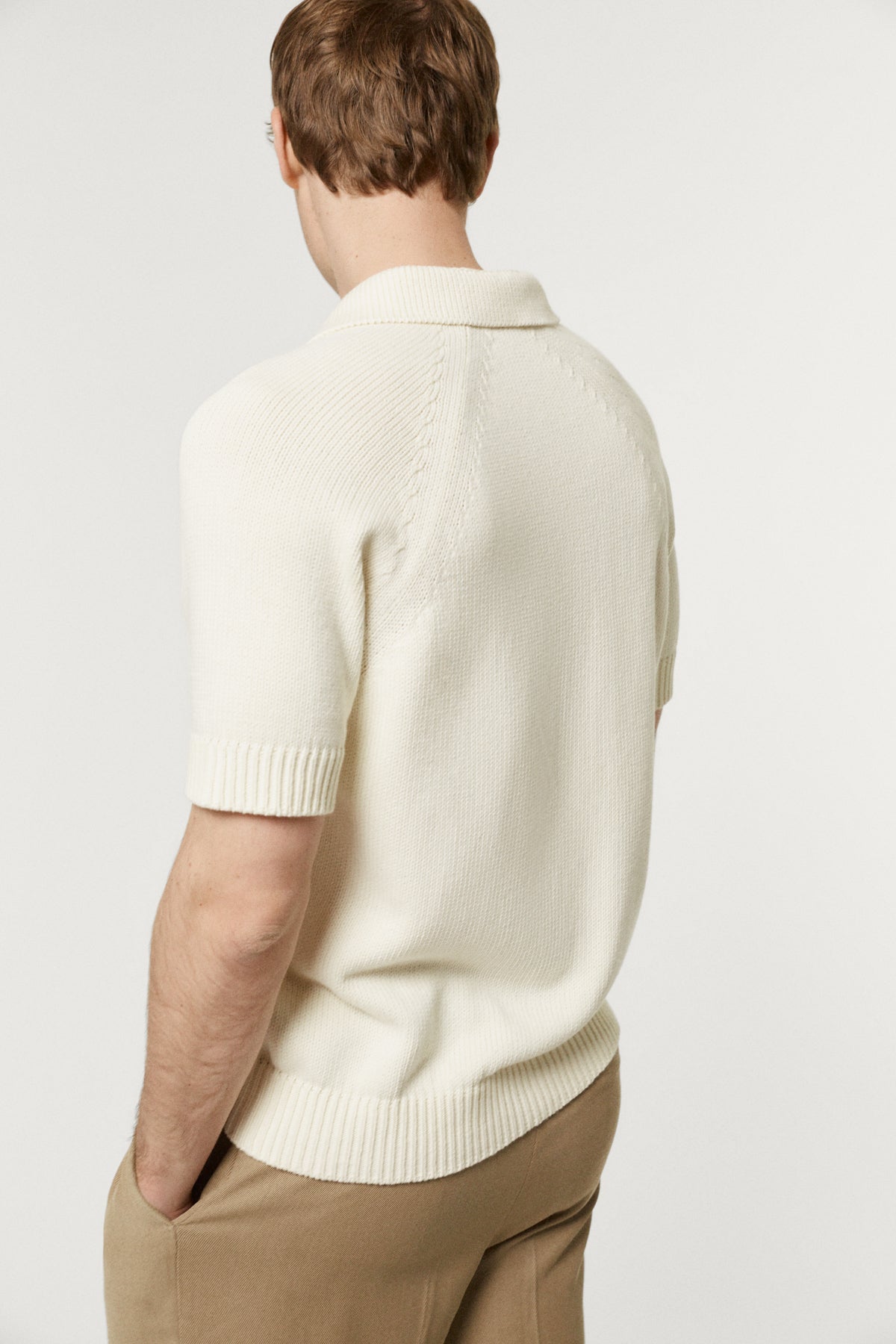 The Organic Cotton Tricot Short Sleeve Polo