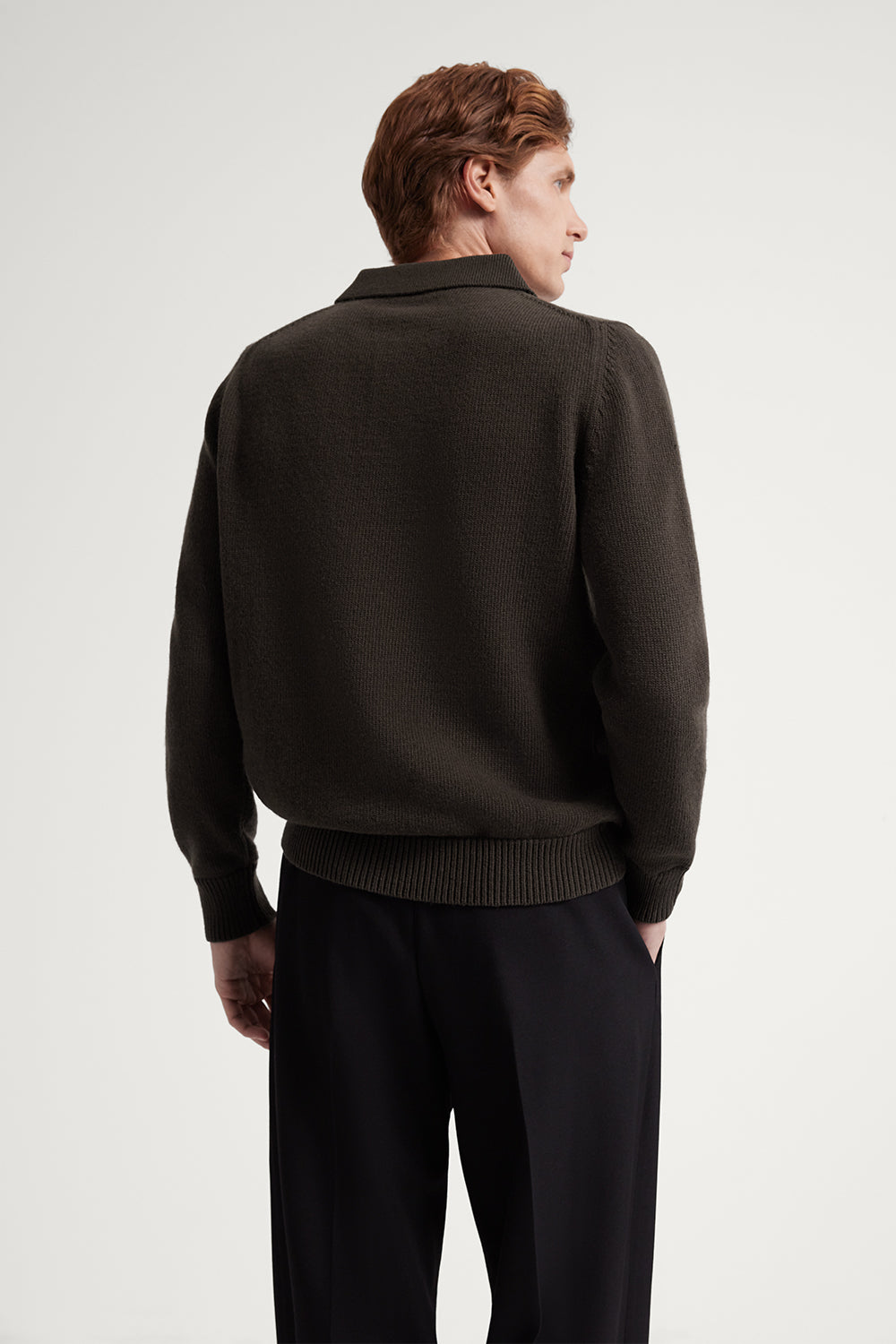 Das Vintage Relaxed Poloshirt aus Wolle
