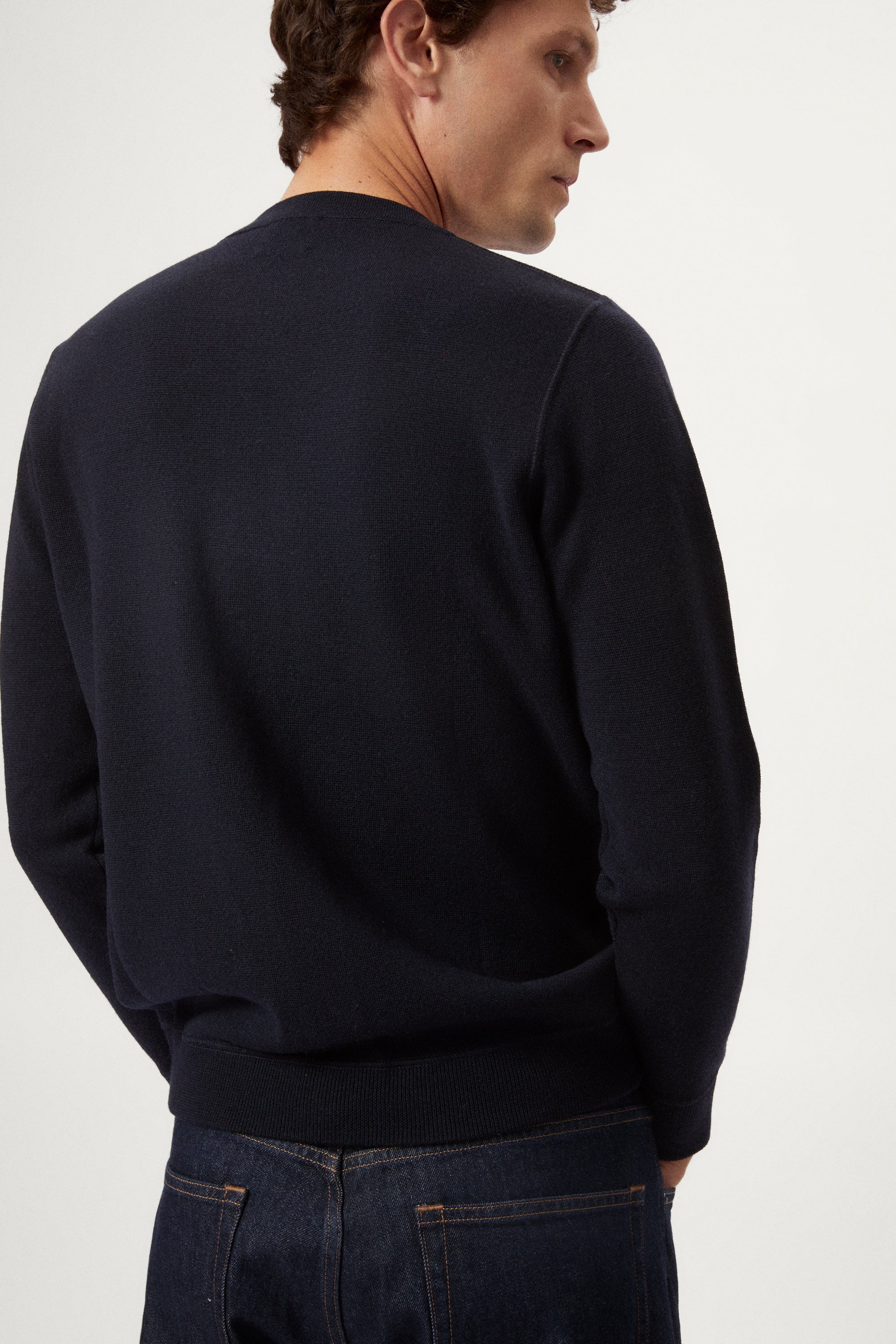 Felpa in Lana Merino