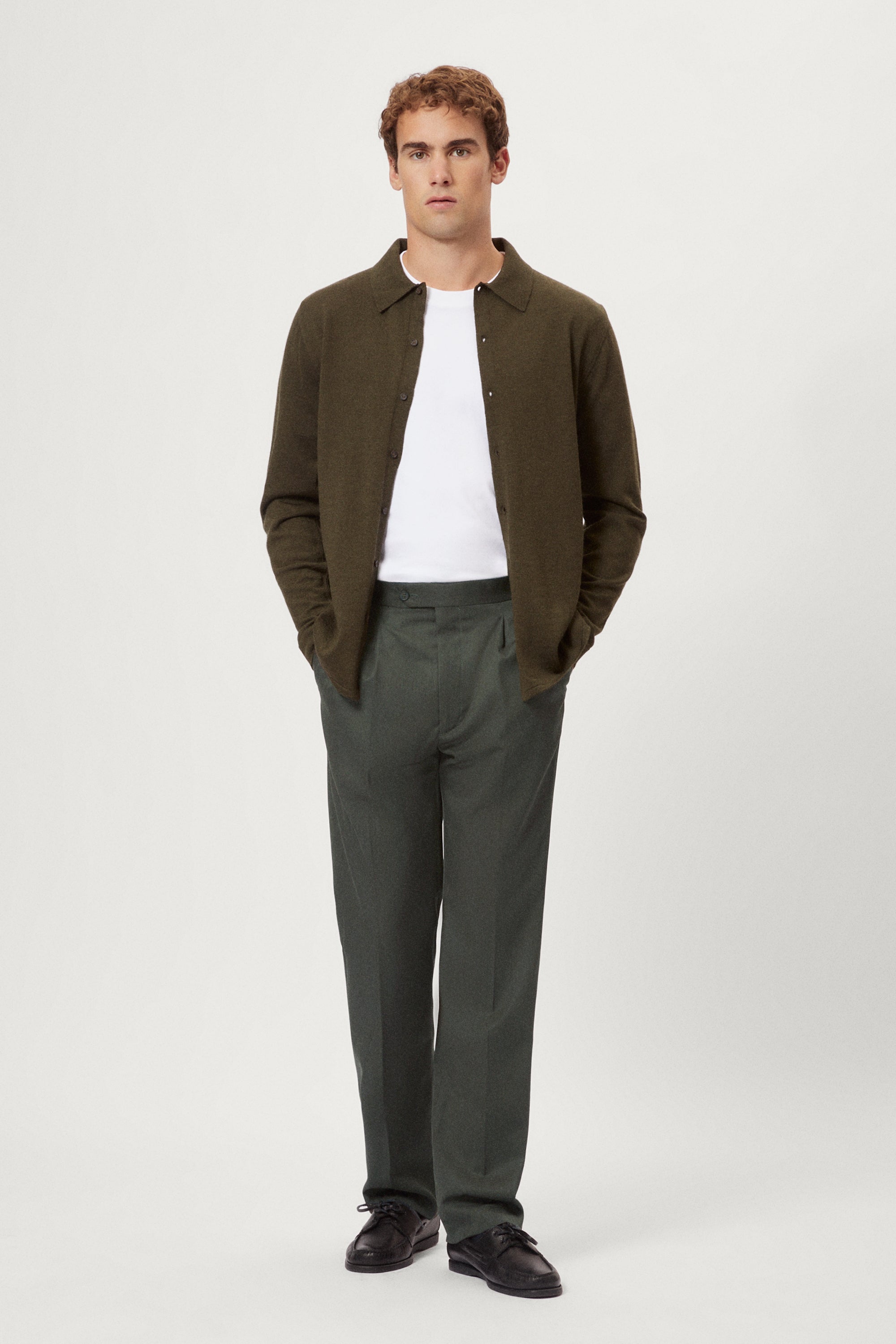 The Merino Wool Knit Shirt