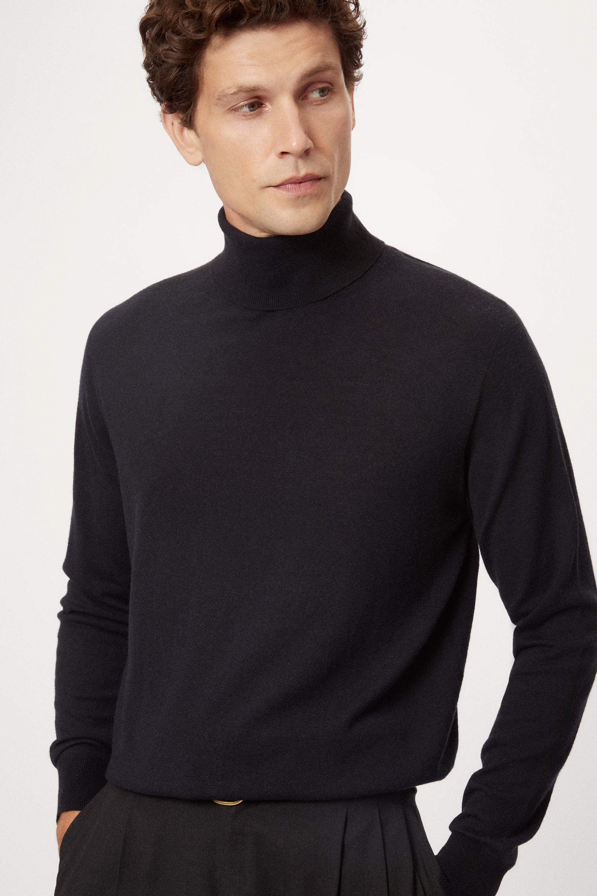 Le pull à col roulè ultrasoft