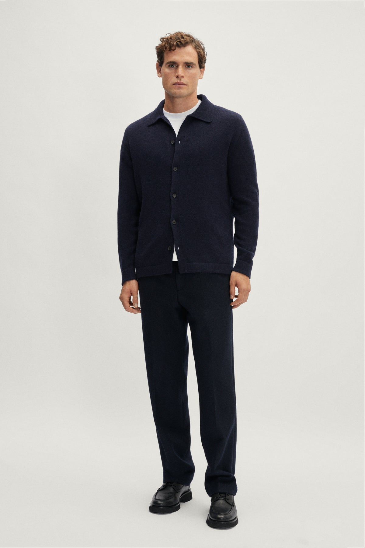 The ReCashmere Shirt - blue