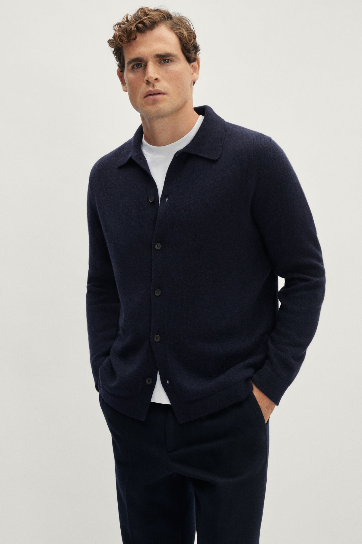 The ReCashmere Shirt - blue