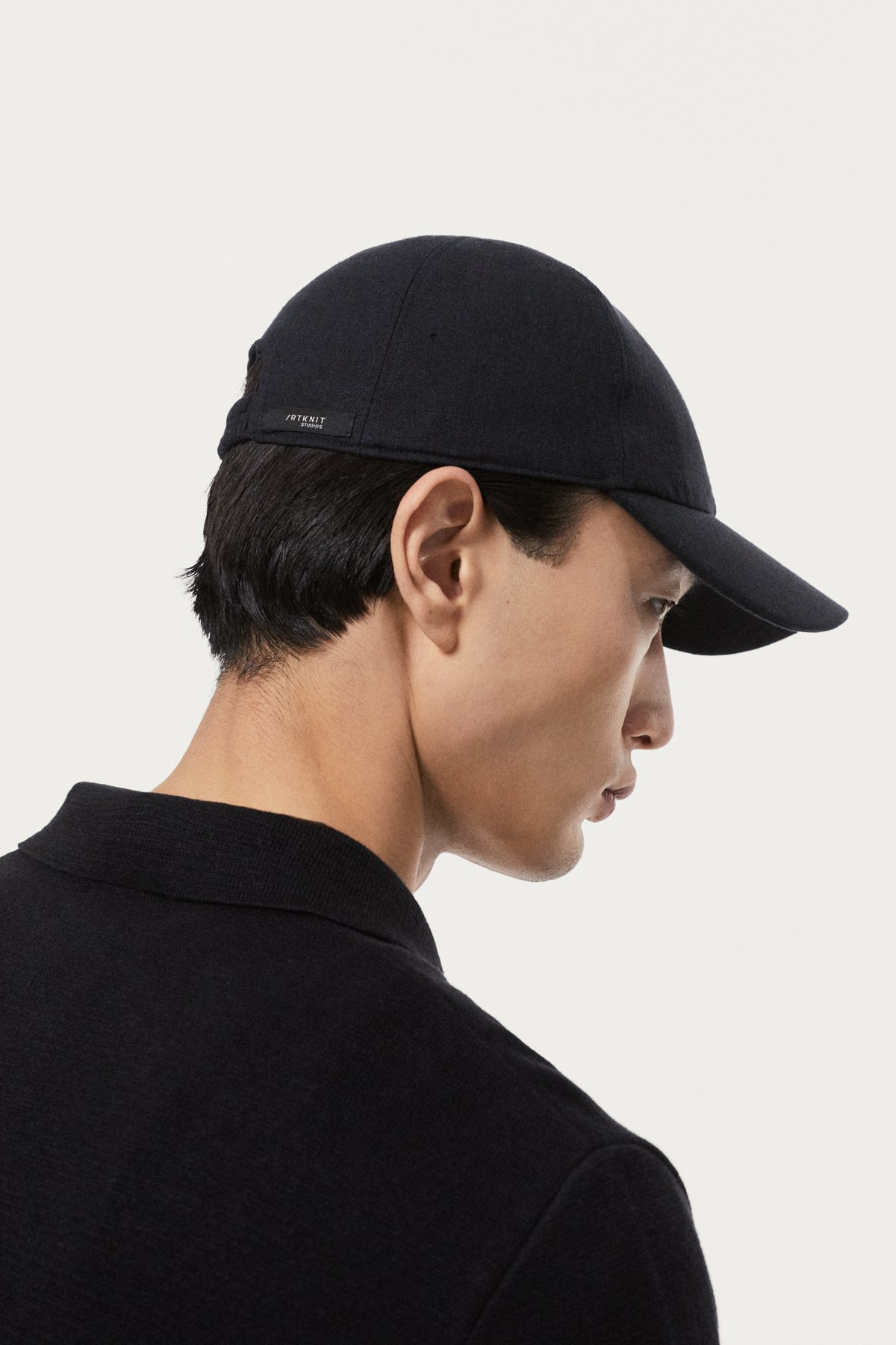 The Linen Twill Baseball Hat - dark blue