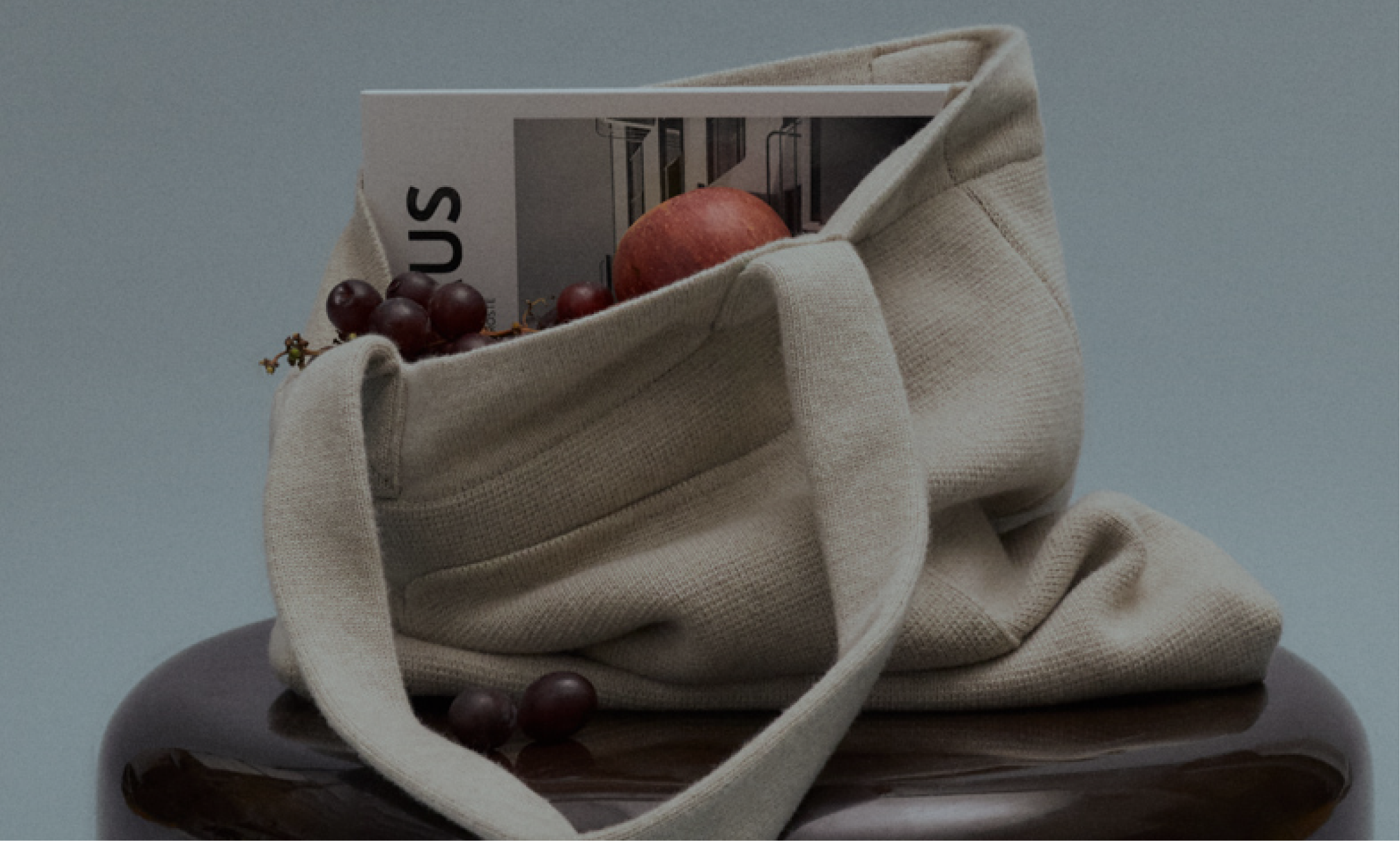 merino artkniot shopper editorial