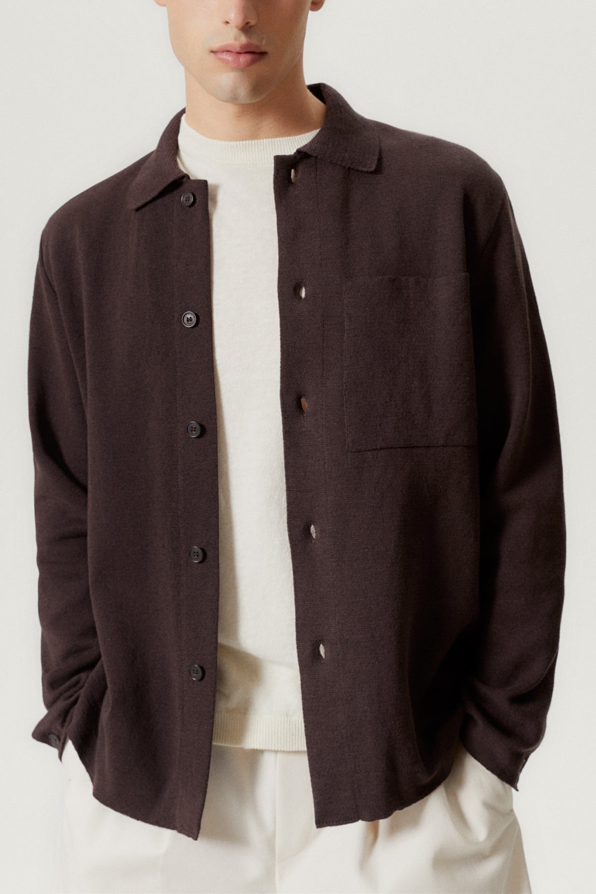 The Linen Cotton Lightweight Overshirt - Imperfect Version