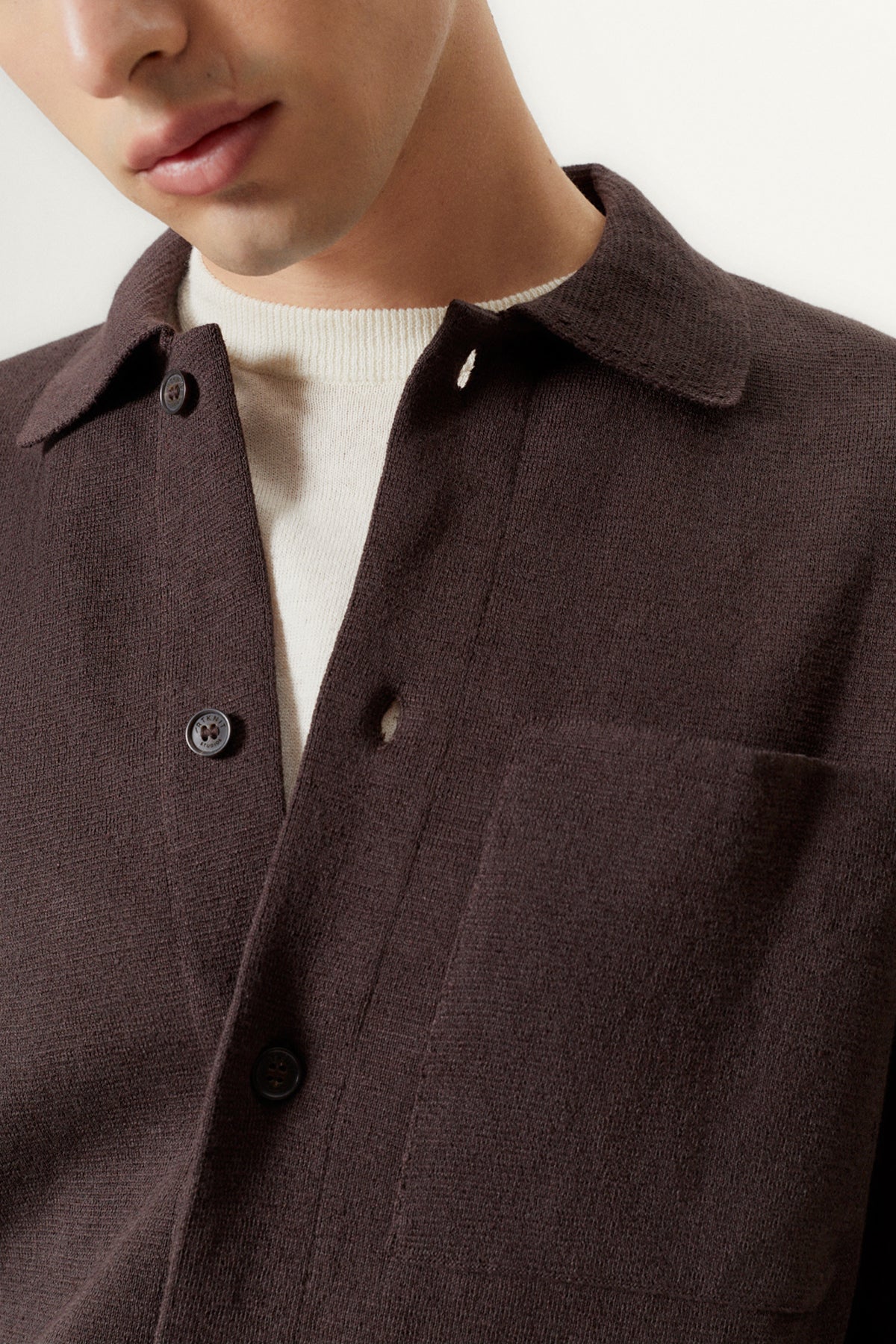 The Linen Cotton Lightweight Overshirt - Imperfect Version