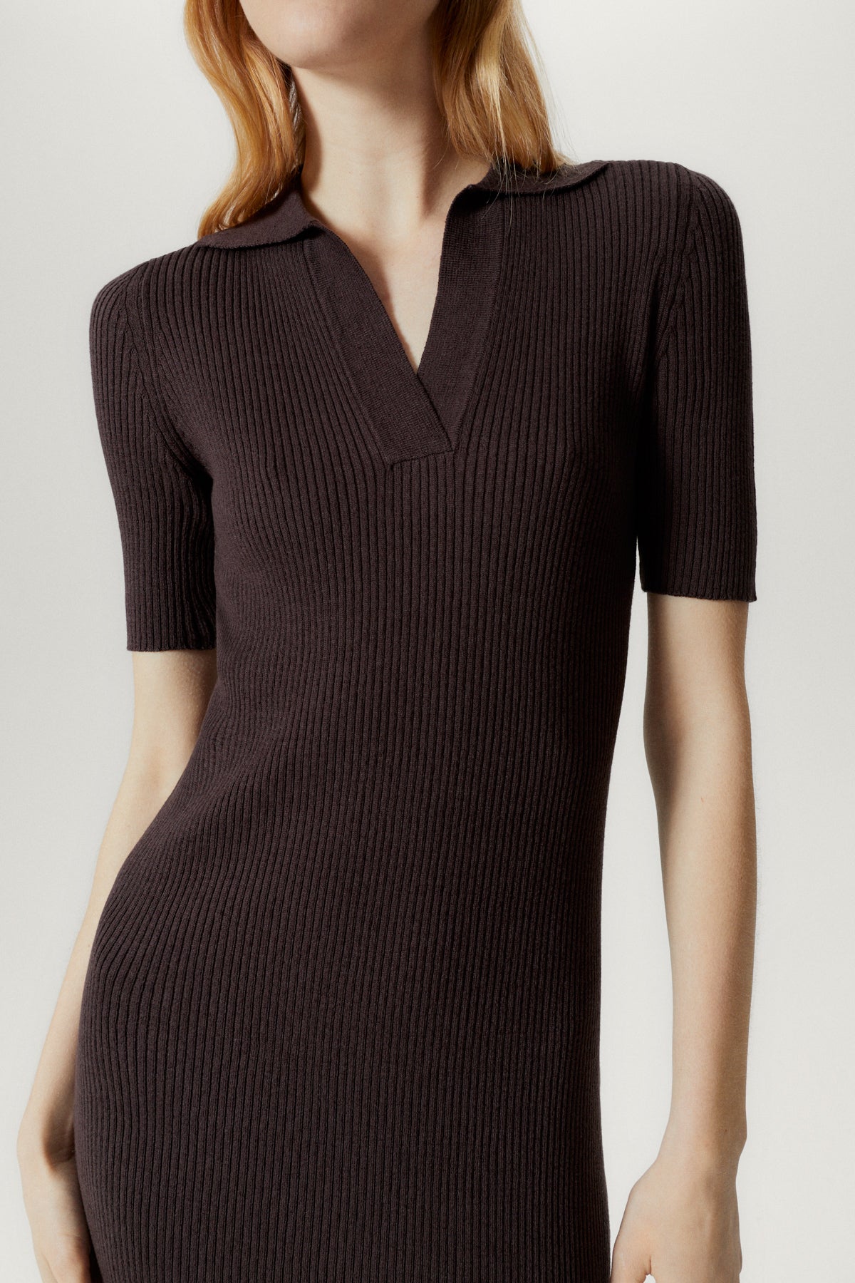 Polokleid aus Leinen/Baumwolle - Imperfect Version