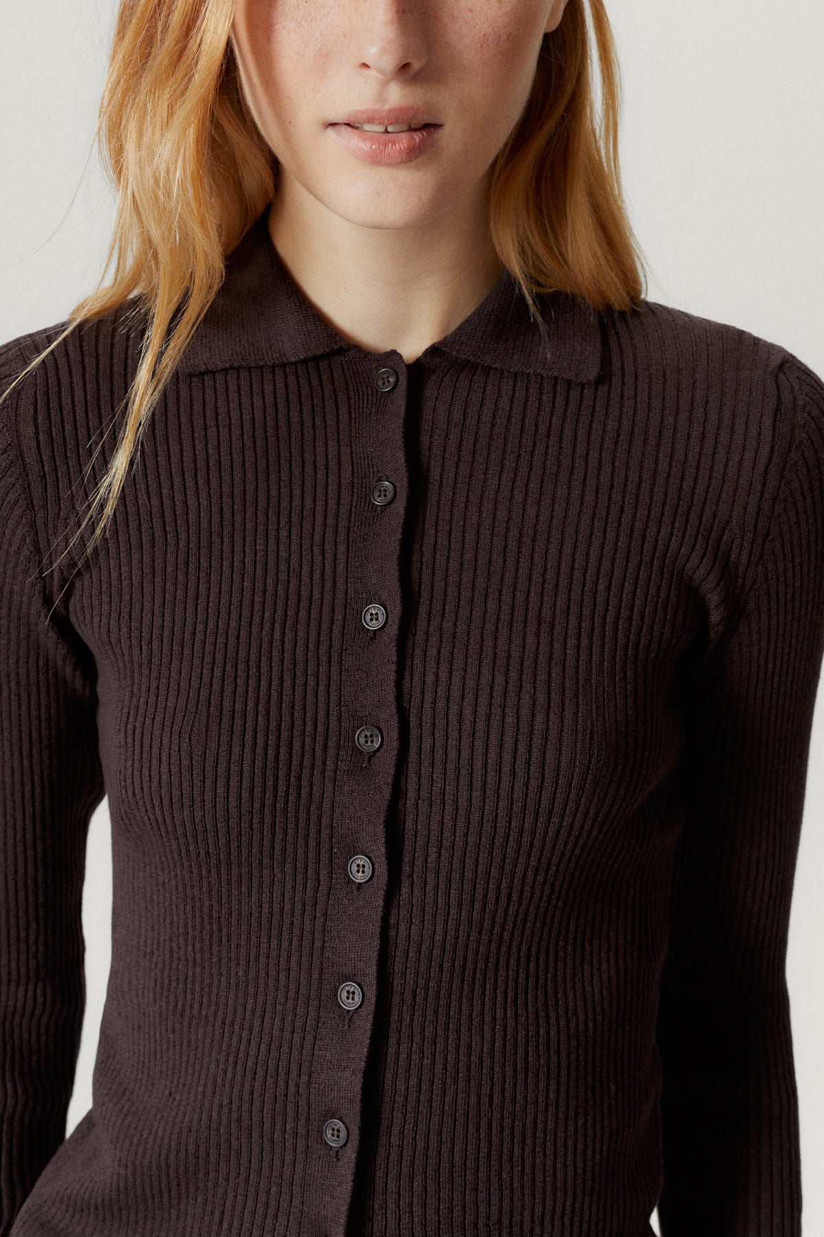 The Linen Cotton Ribbed Shirt - Imperfect Version