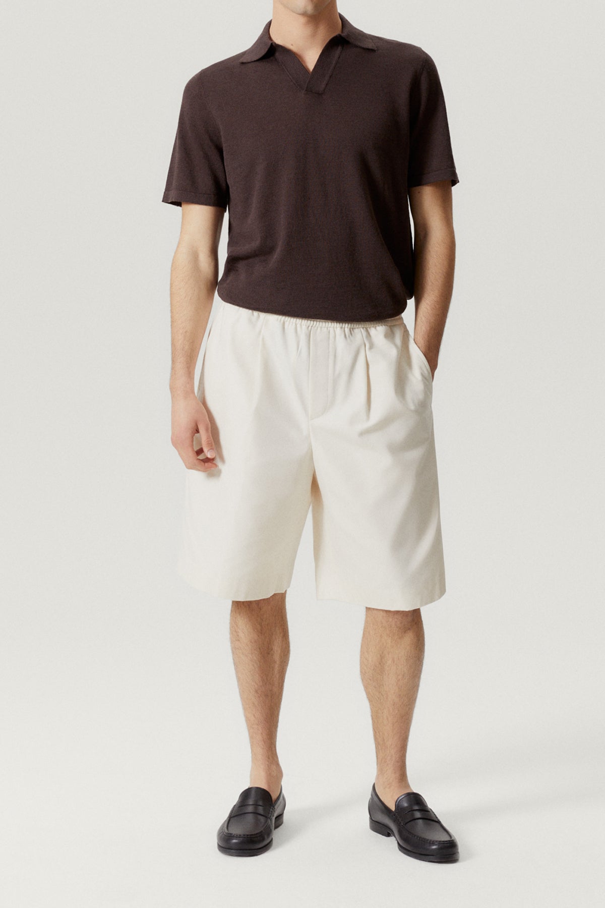 Polo a Manica Corta in Lino Cotone - Versione Imperfect