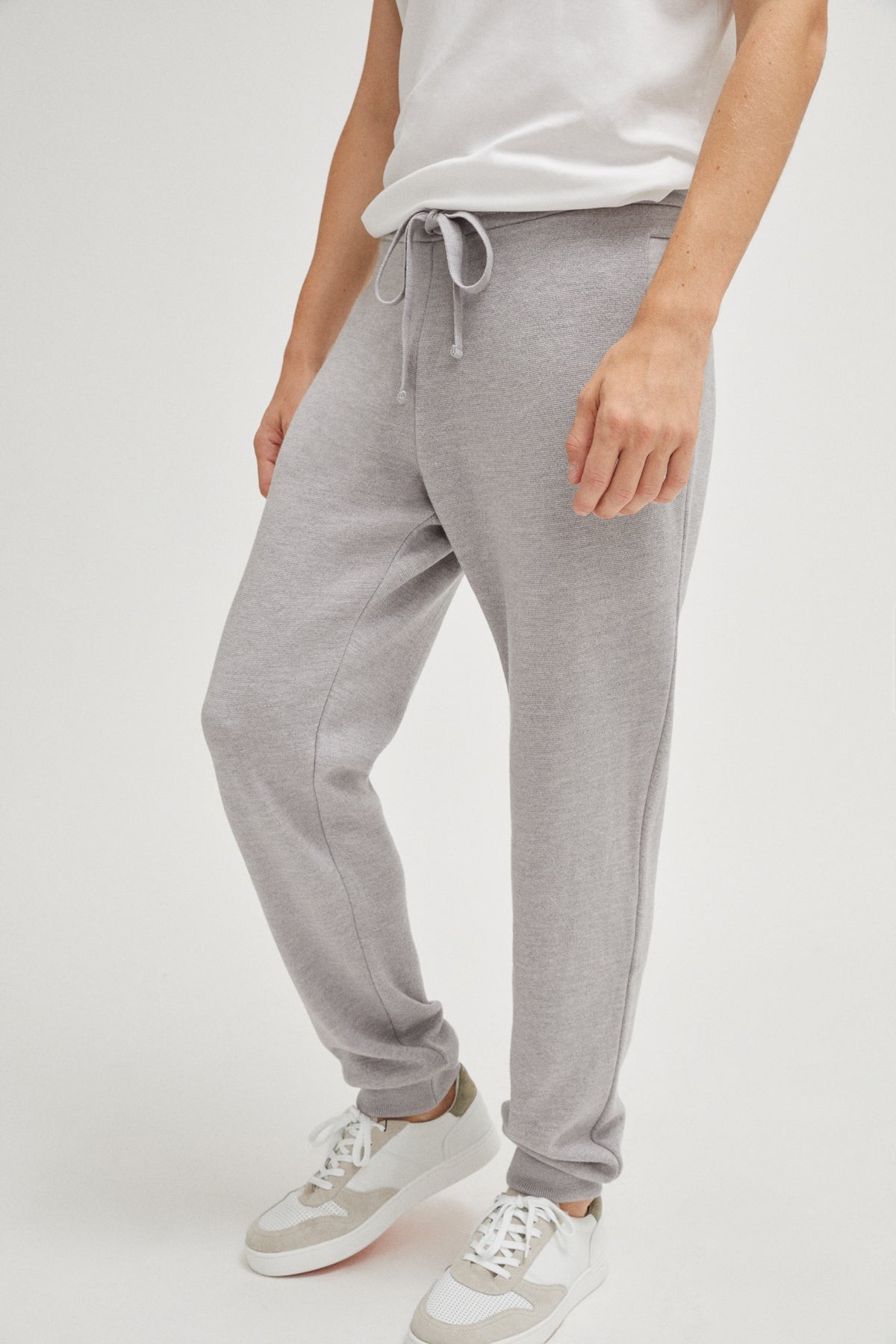 the merino wool jogger imperfect version blue navy