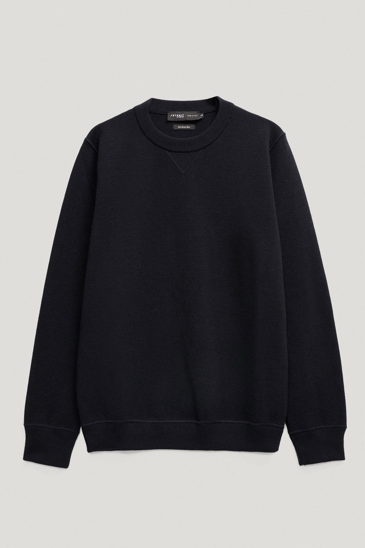The Merino Wool Sweatshirt - Imperfect Version | Anthracite Grey
