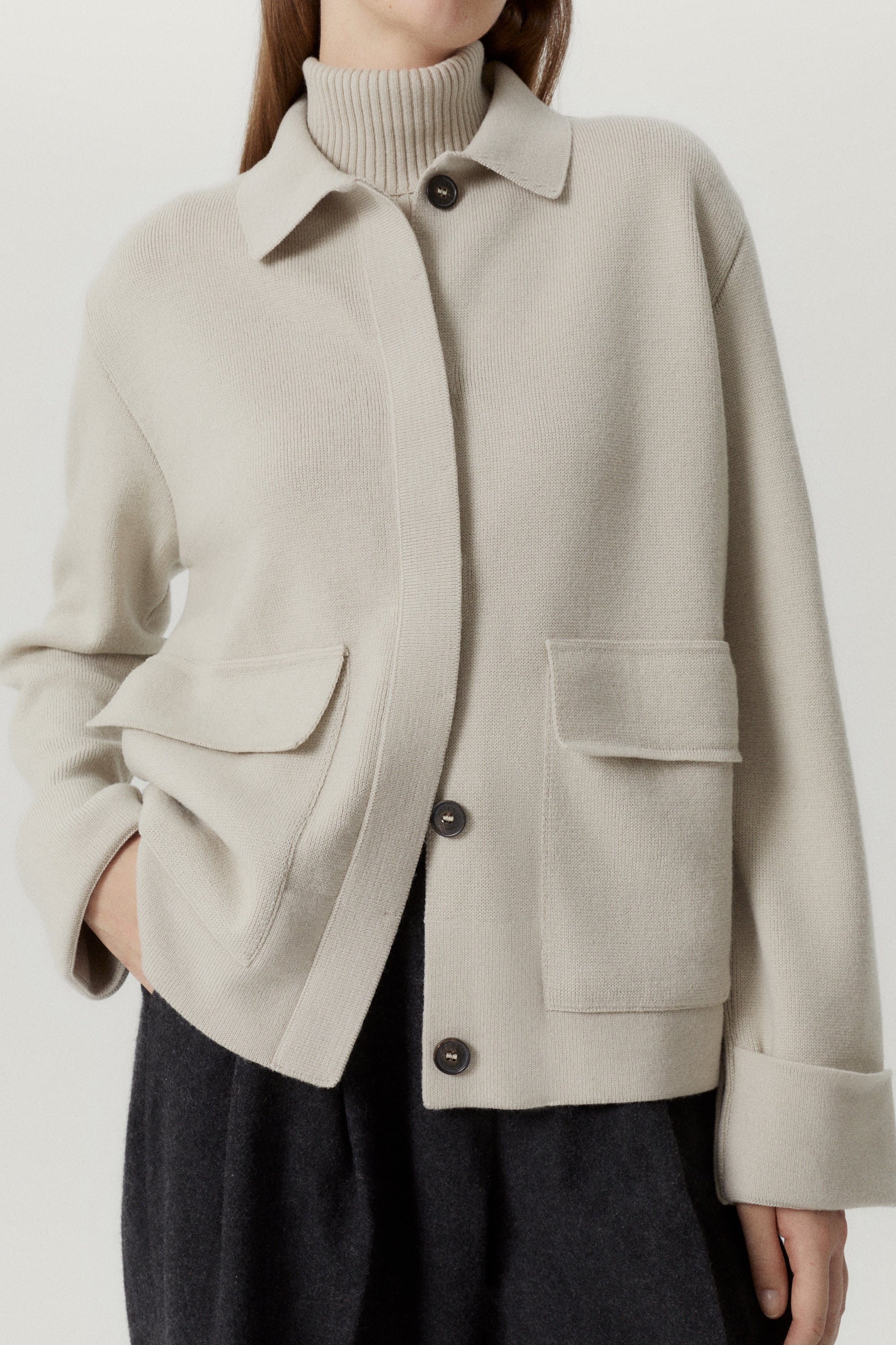 Veste en Laine Mérinos - Version imparfaite