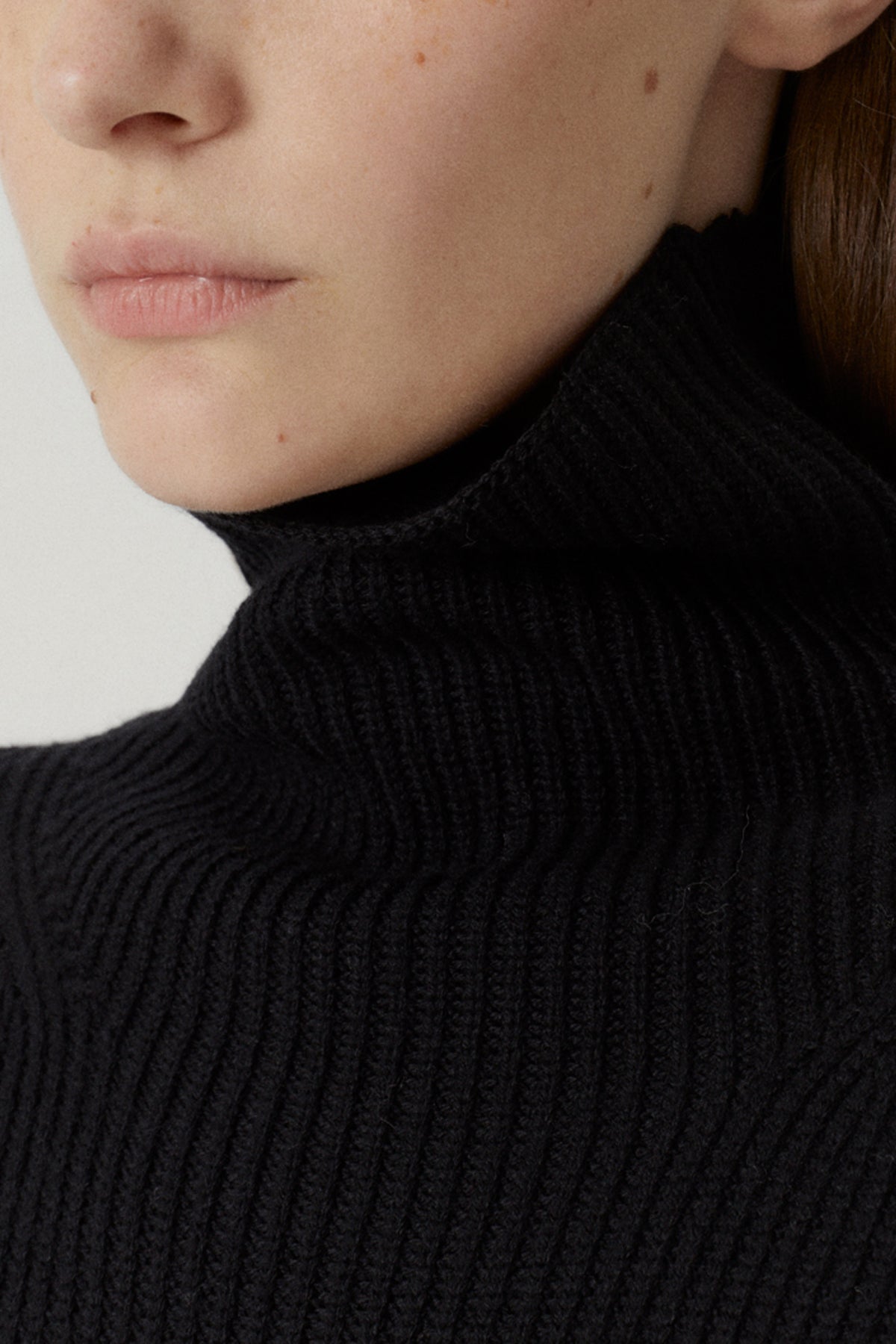 La robe à côte courte de la laine mérinos - Version imparfaite