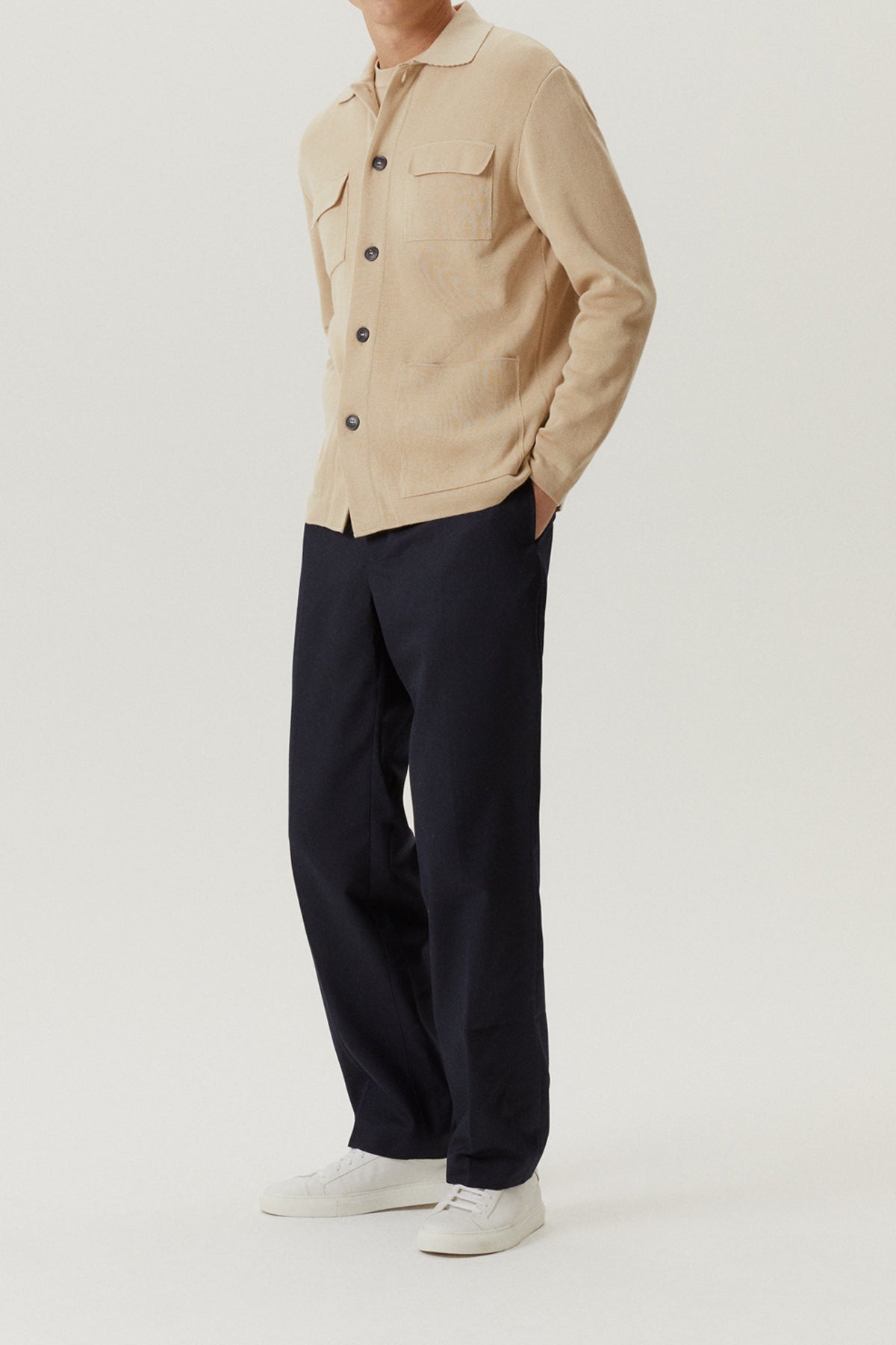 Giacca Sahariana in Cotone Organico – Versione Imperfect